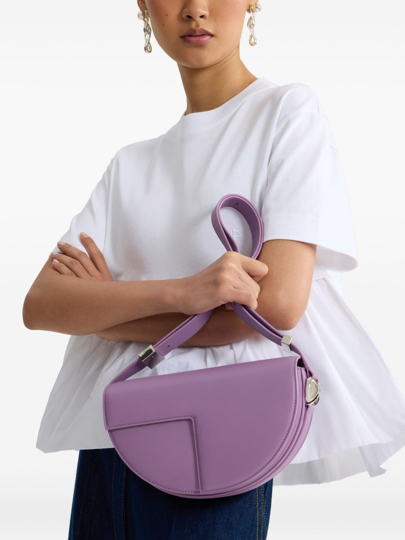 PATOU Le Patou logo-patch shoulder bag outlook