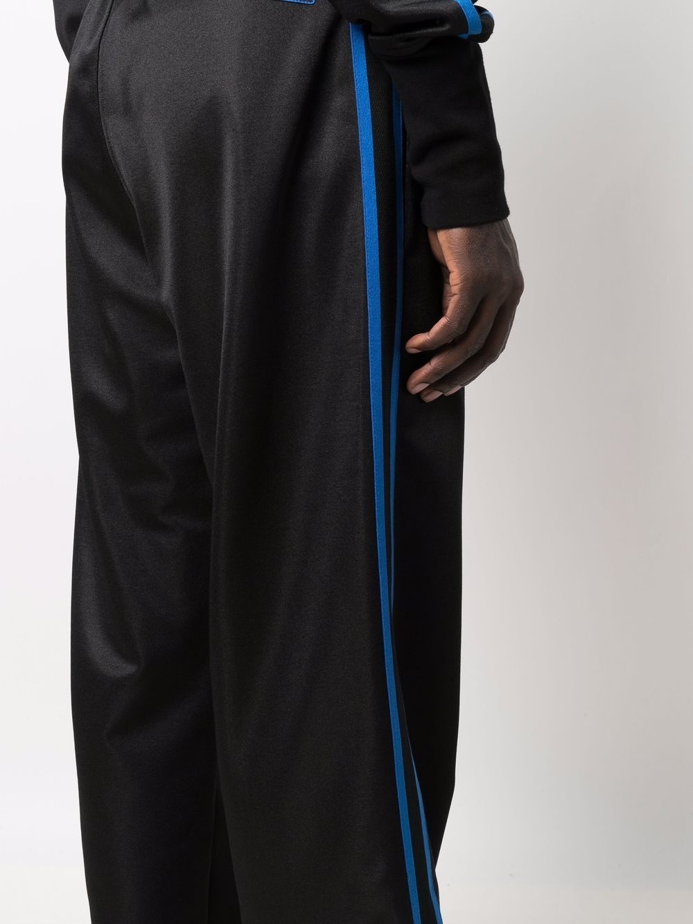 zip-front track pants - 5