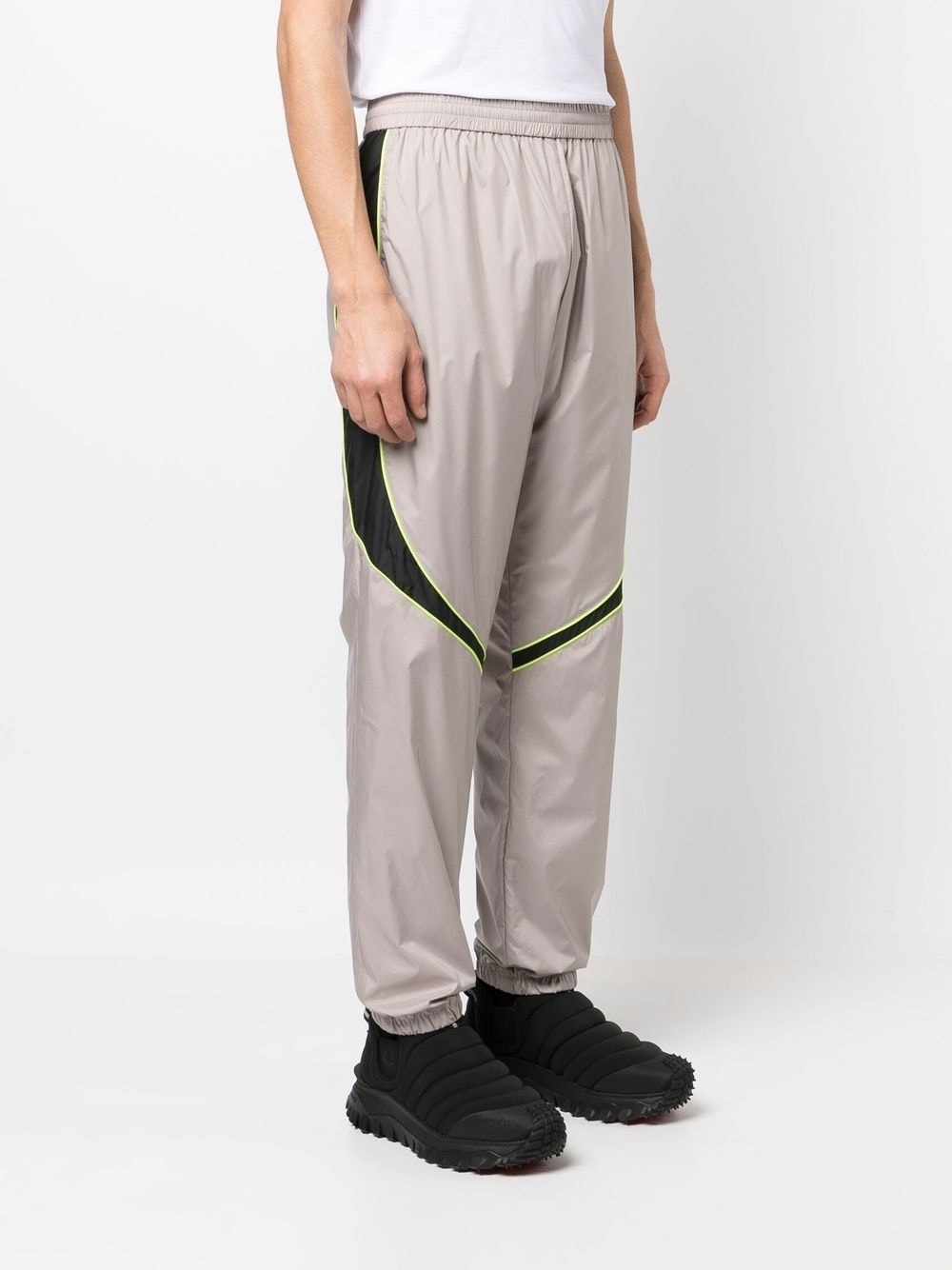 side-stripe track pants - 3