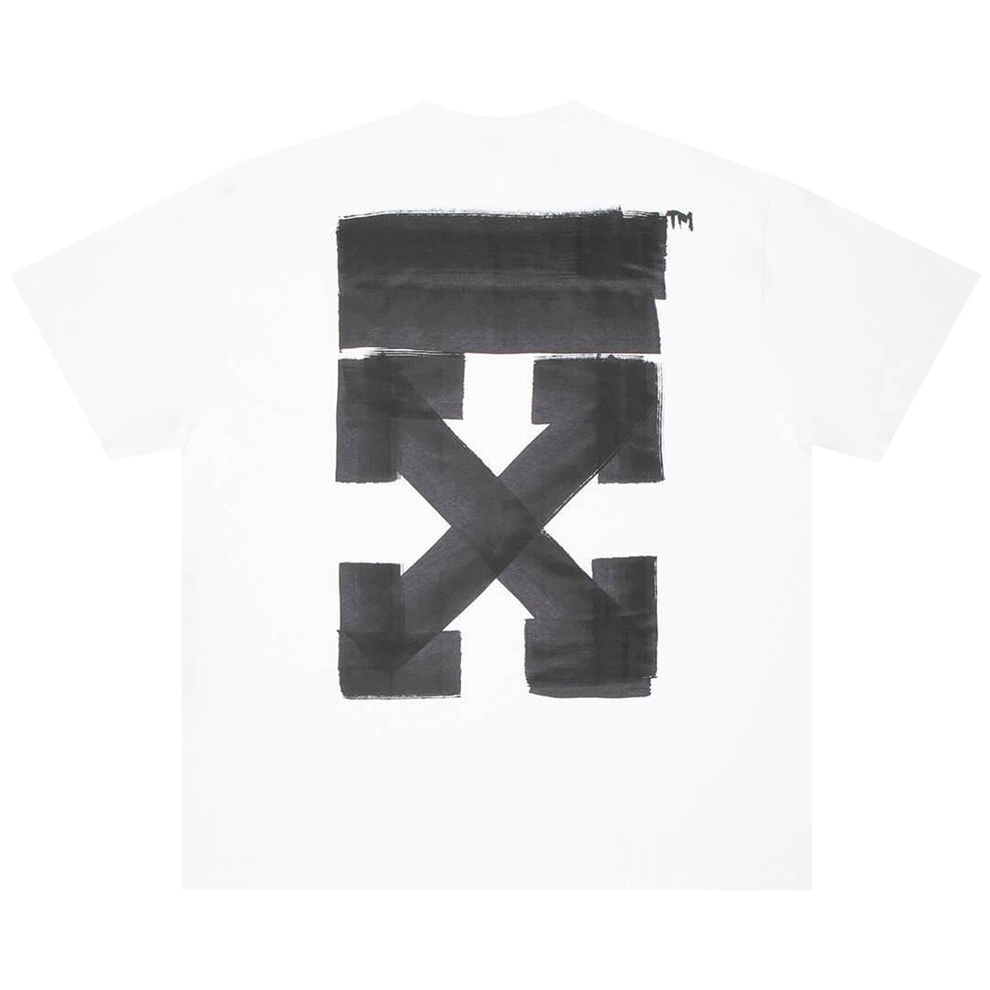 Off-White Jumbo Marker Short-Sleeve Over Tee 'White/Black' - 2