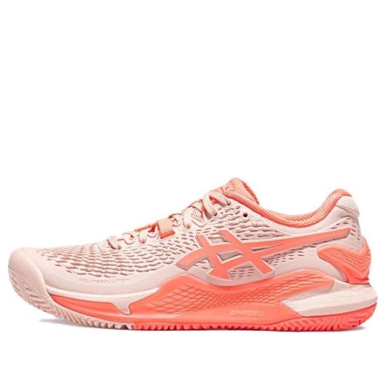 (WMNS) ASICS Gel-Resolution 9 Clay 'Pearl Pink Sun Coral' 1042A224-700 - 1