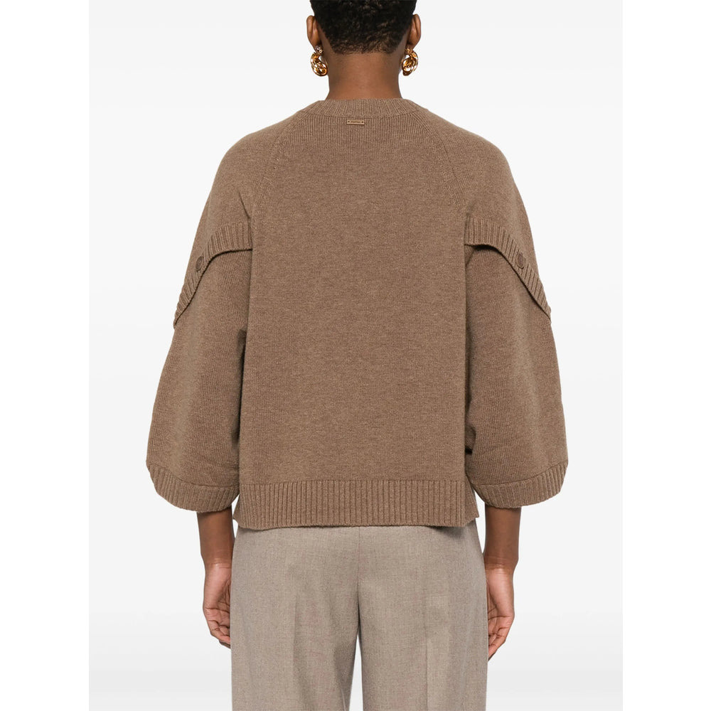 Max Mara Brown Knitwear - Jumpers Women - 4