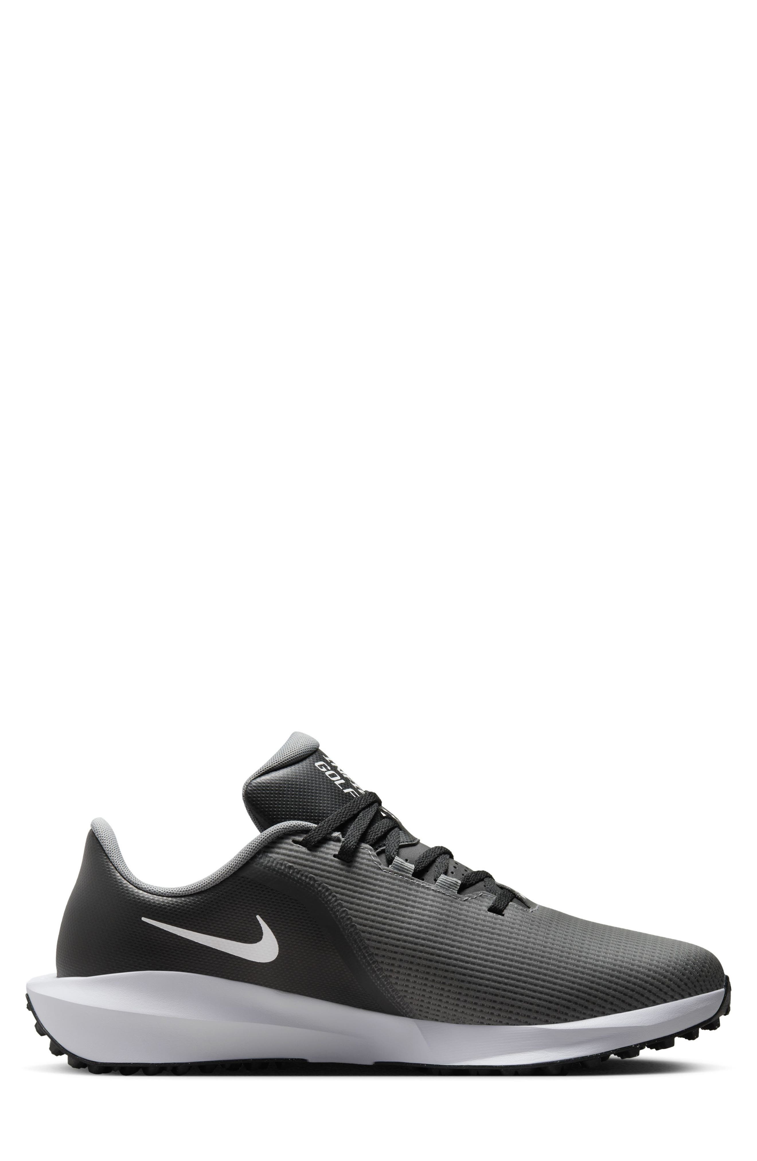 Nike Infinity G NN Golf Shoe in Black/Smoke Grey/White at Nordstrom - 6