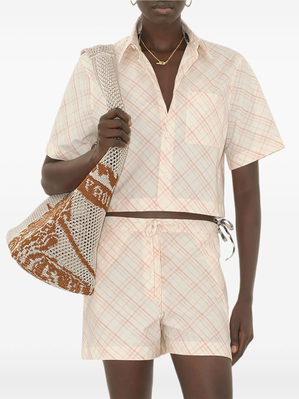 check cotton shirt - 2