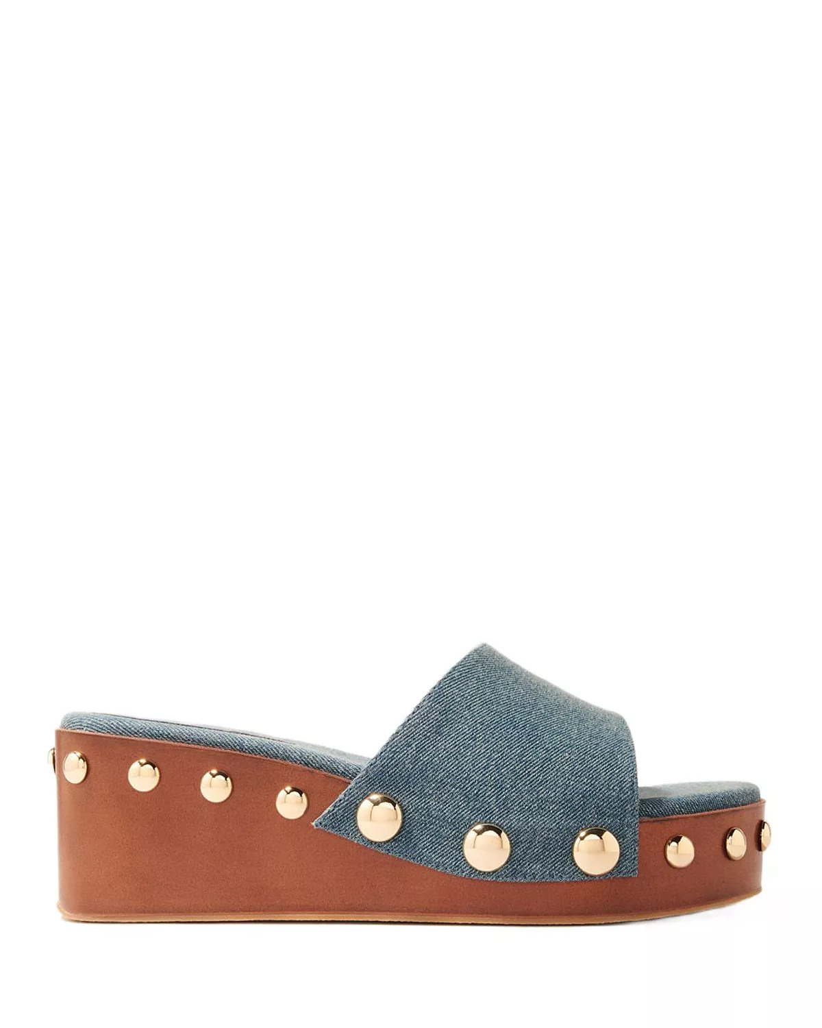 Women's Studded Platform Sandals - 1