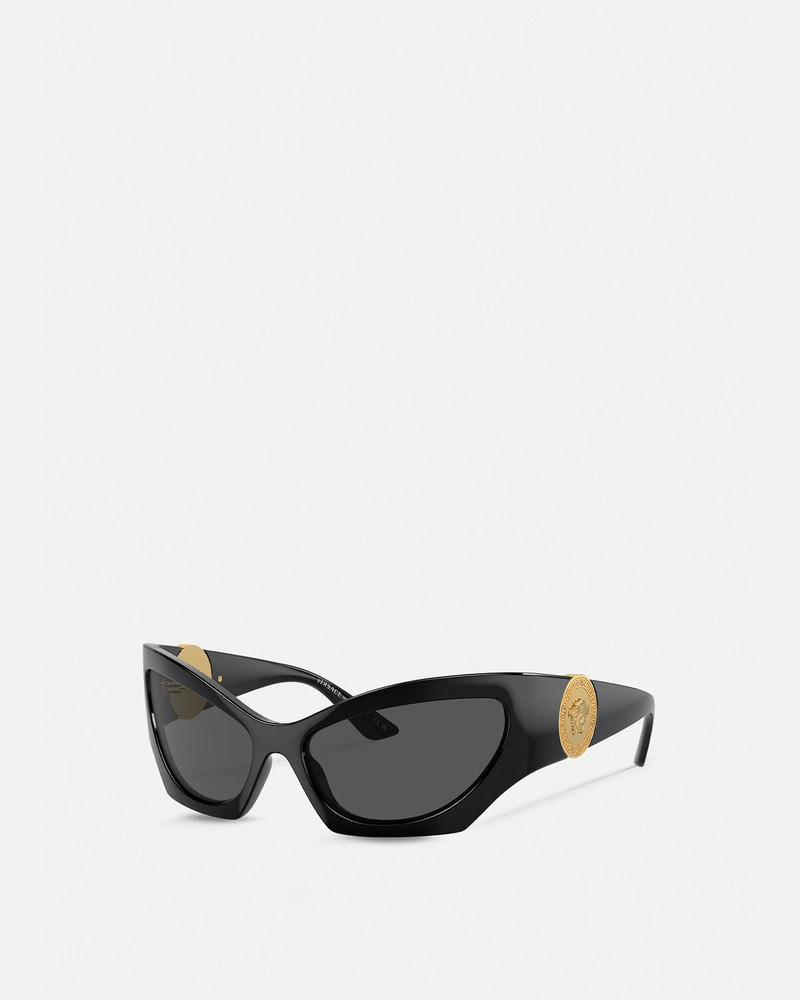 Medusa Runway Cat-Eye Sunglasses - 1