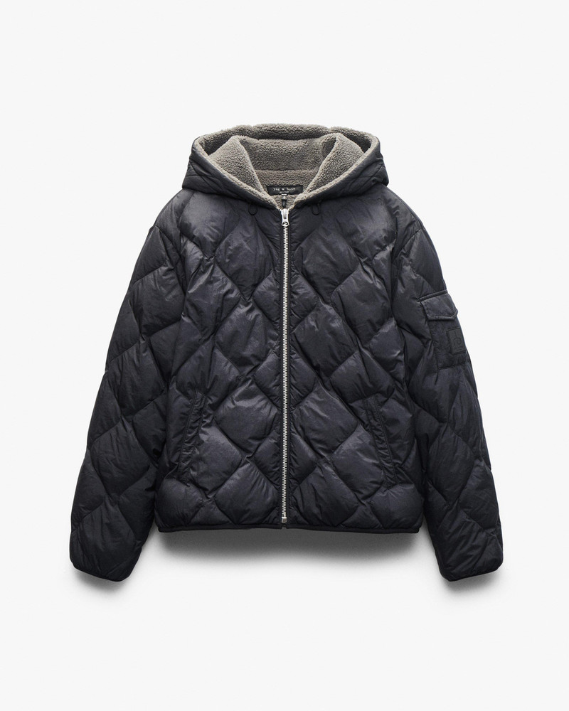 Dane Quilted Hooded Jacket 1