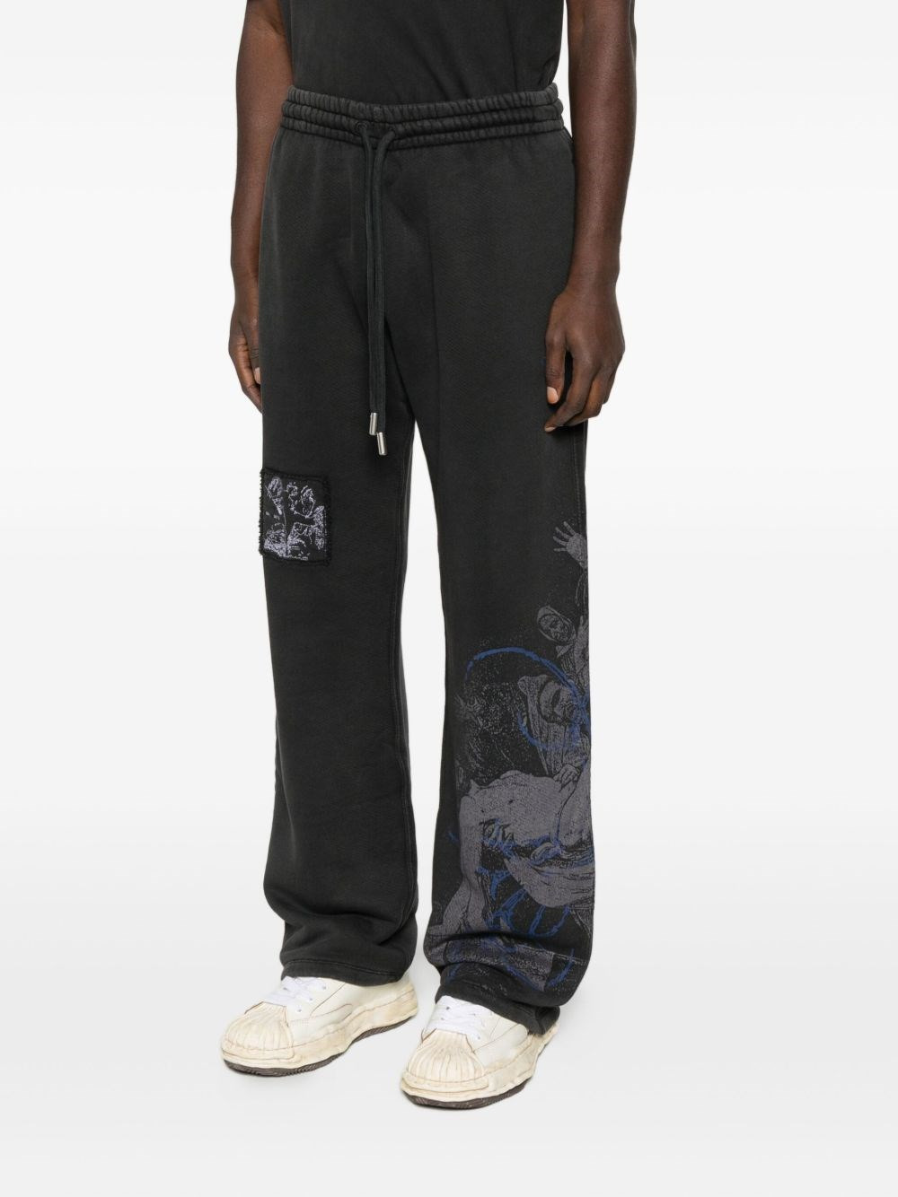 Faded Painting sweatpants - 4