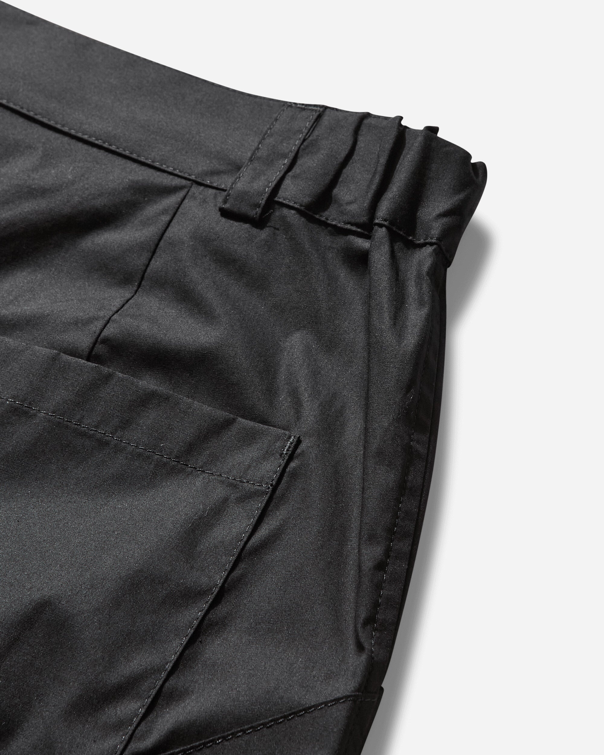 Men's Poplin Cargo Shorts Off Black - 4