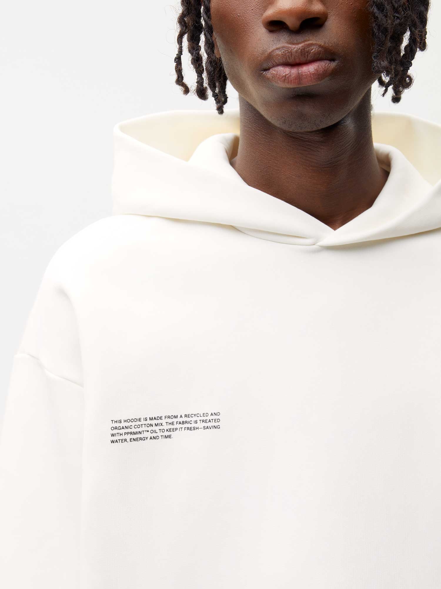 Mens 365 Heavyweight Hoodie - Off-White - 5