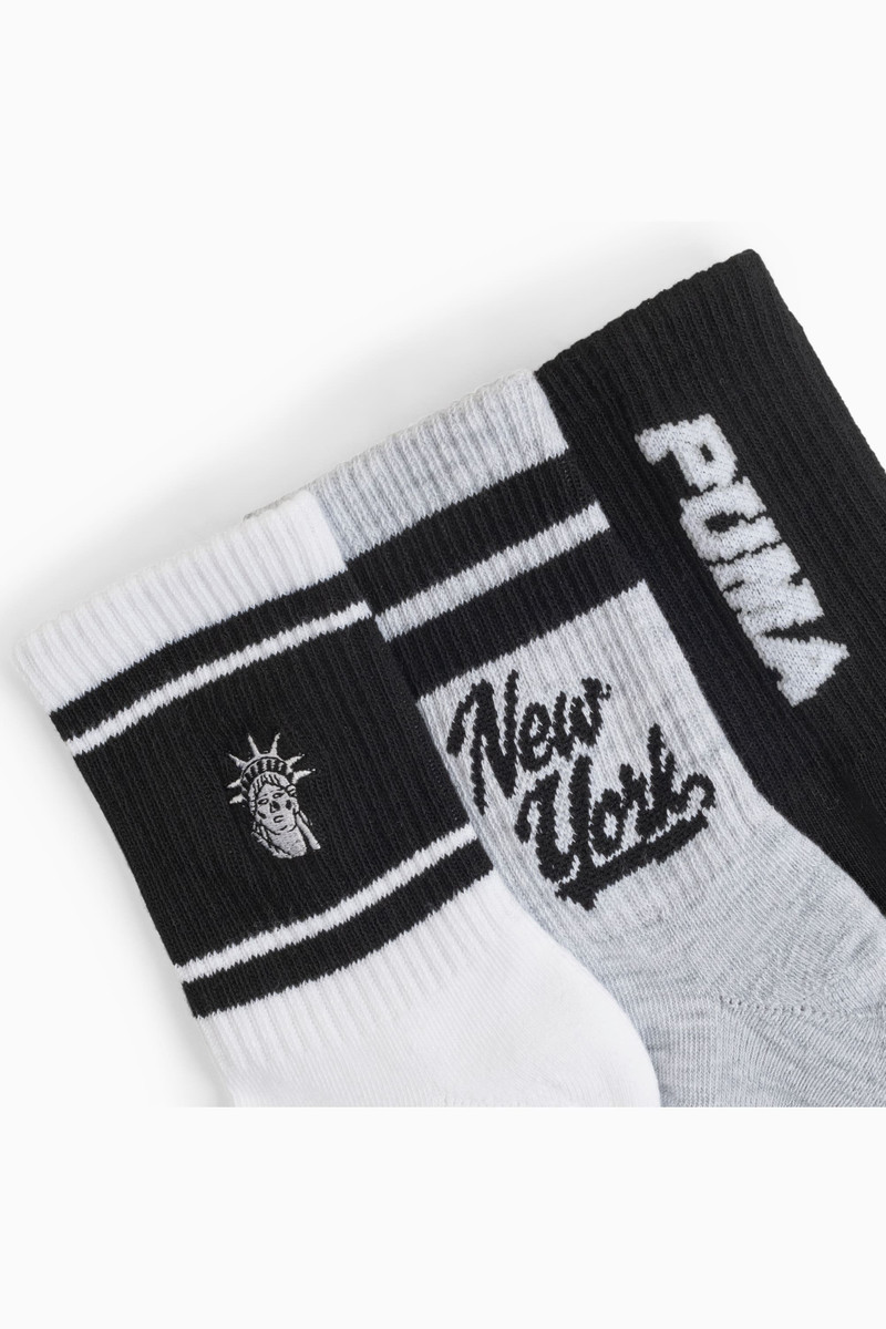 PUMA NYC Women's Low Crew Socks (3 Pairs) outlook