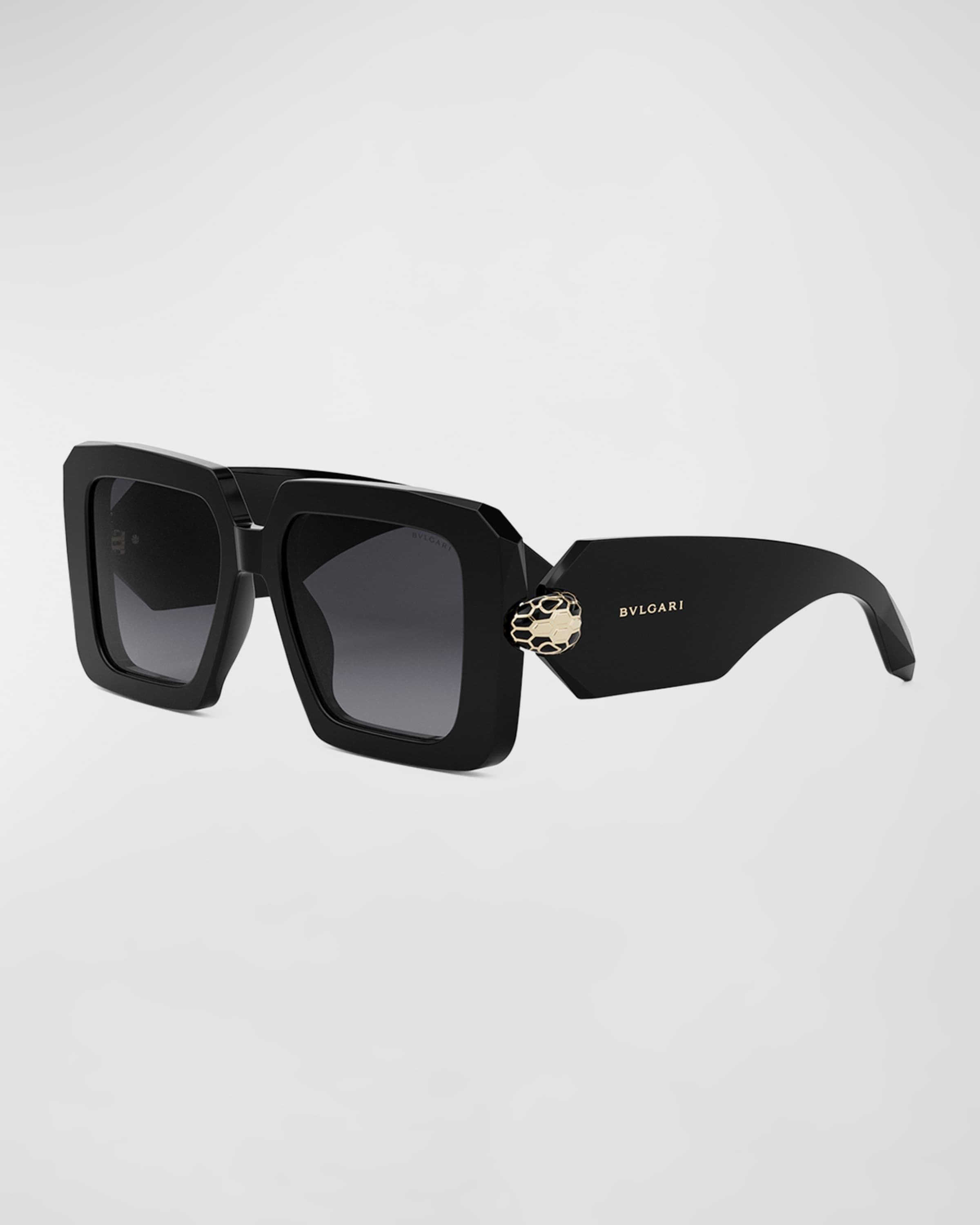 Logo Acetate Square Sunglasses - 1