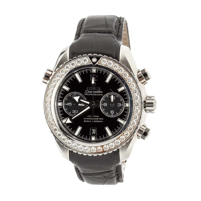 Omega Seamaster Planet Ocean 600M Steel on Leather - 2