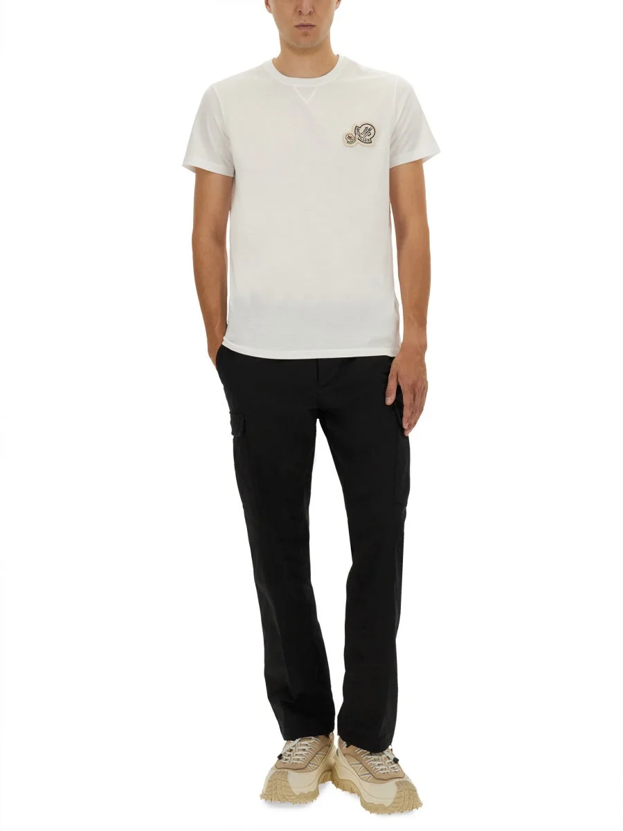 Moncler Men T-Shirt With Logo - 1