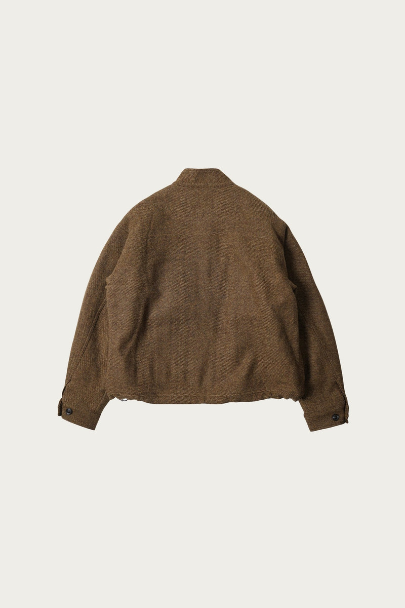 FrizmWORKS Wool Harrington Jacket - Brown outlook