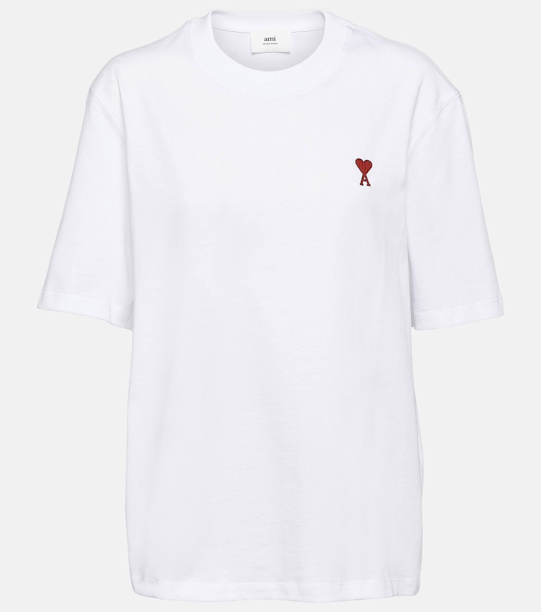 Ami de Cœur cotton jersey T-shirt - 1