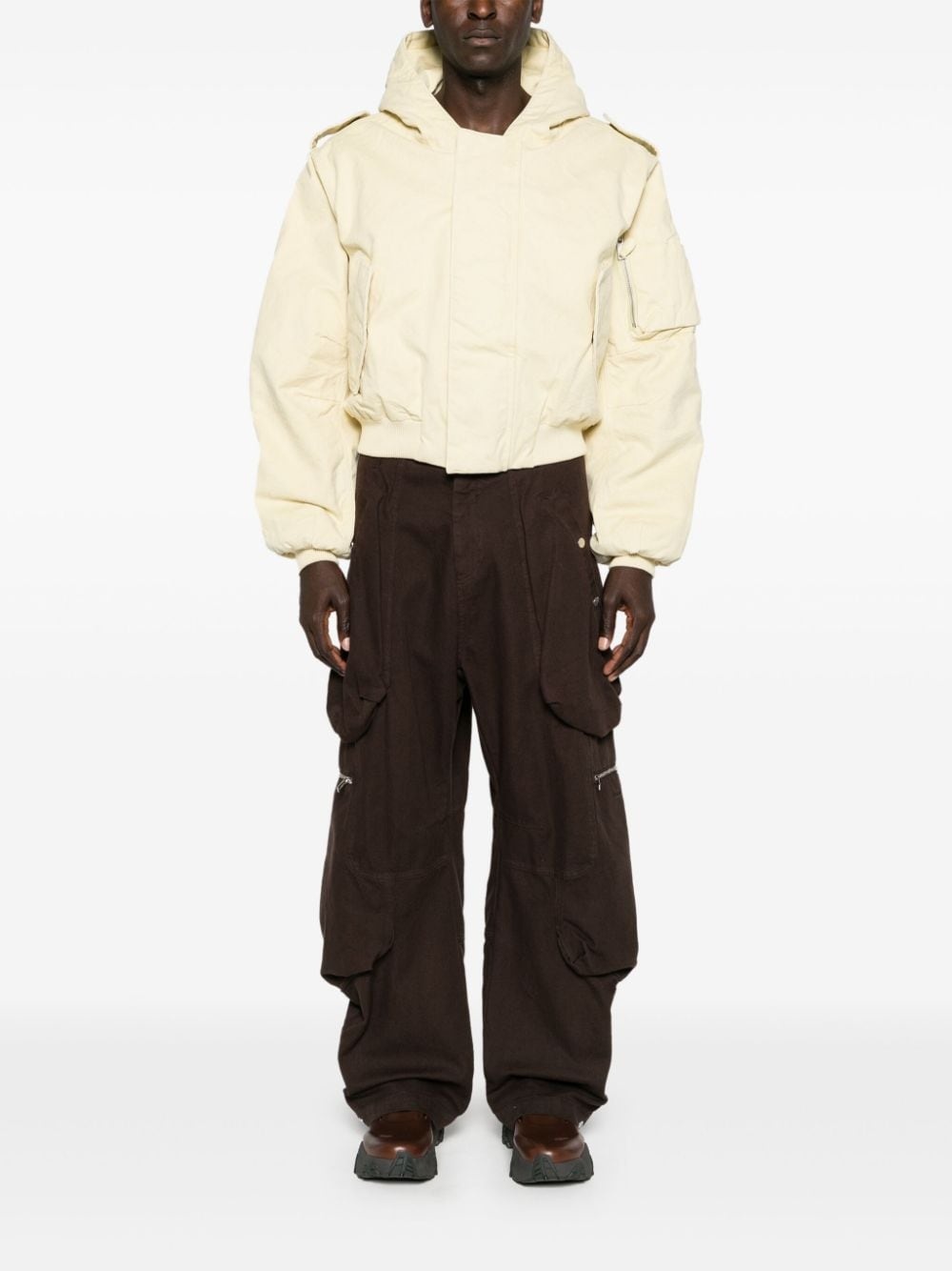 W2 canvas bomber jacket - 3