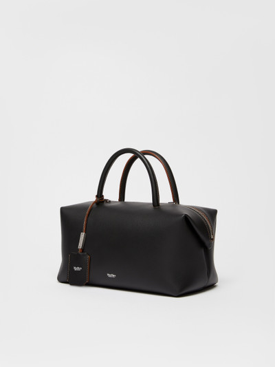 Max Mara HOLDALLM Shiny leather satchel bag outlook