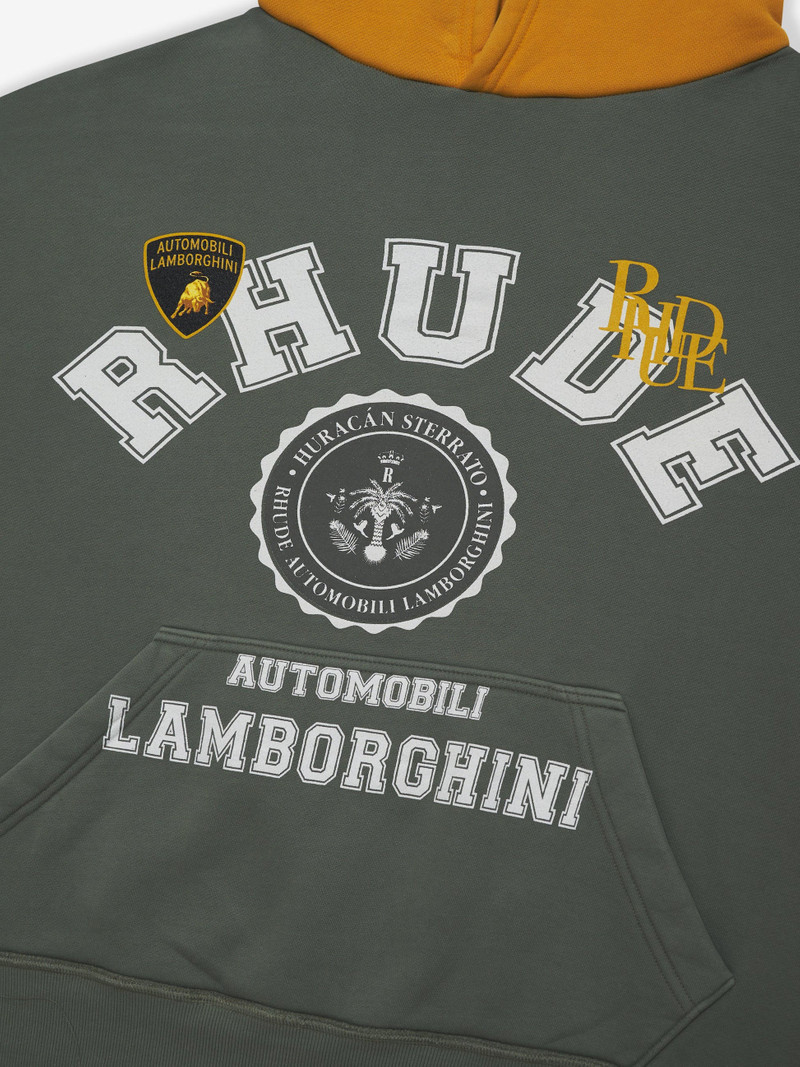 Rhude AUTOMOBILI CREST HOODIE outlook
