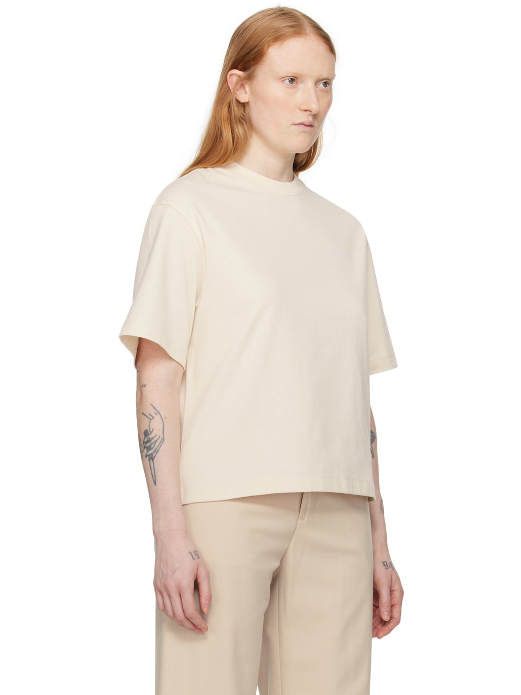 Beige Float T-Shirt - 2