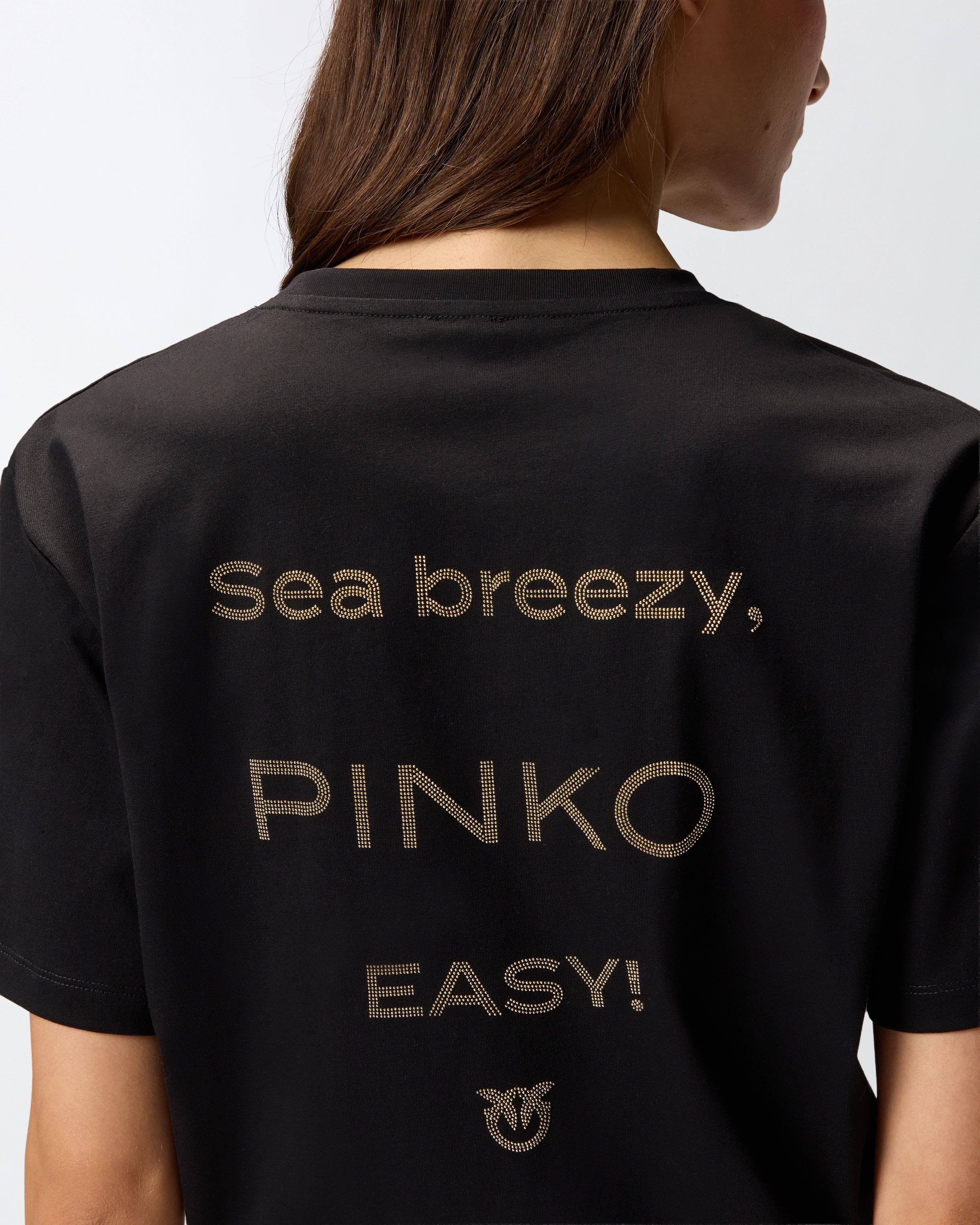 RHINESTONE LOGO T-SHIRT - 5