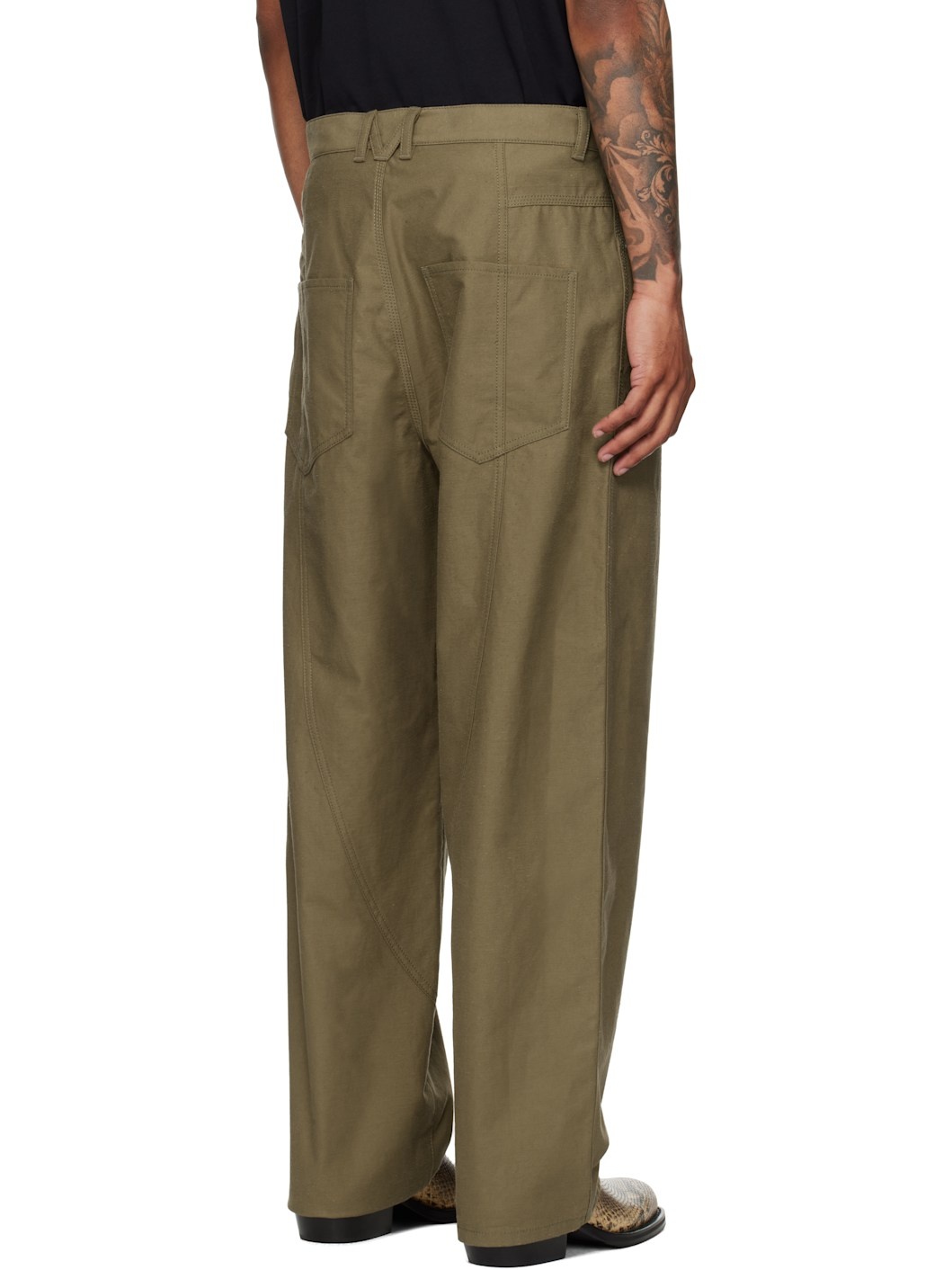 Khaki City Escape Cargo Pants - 3