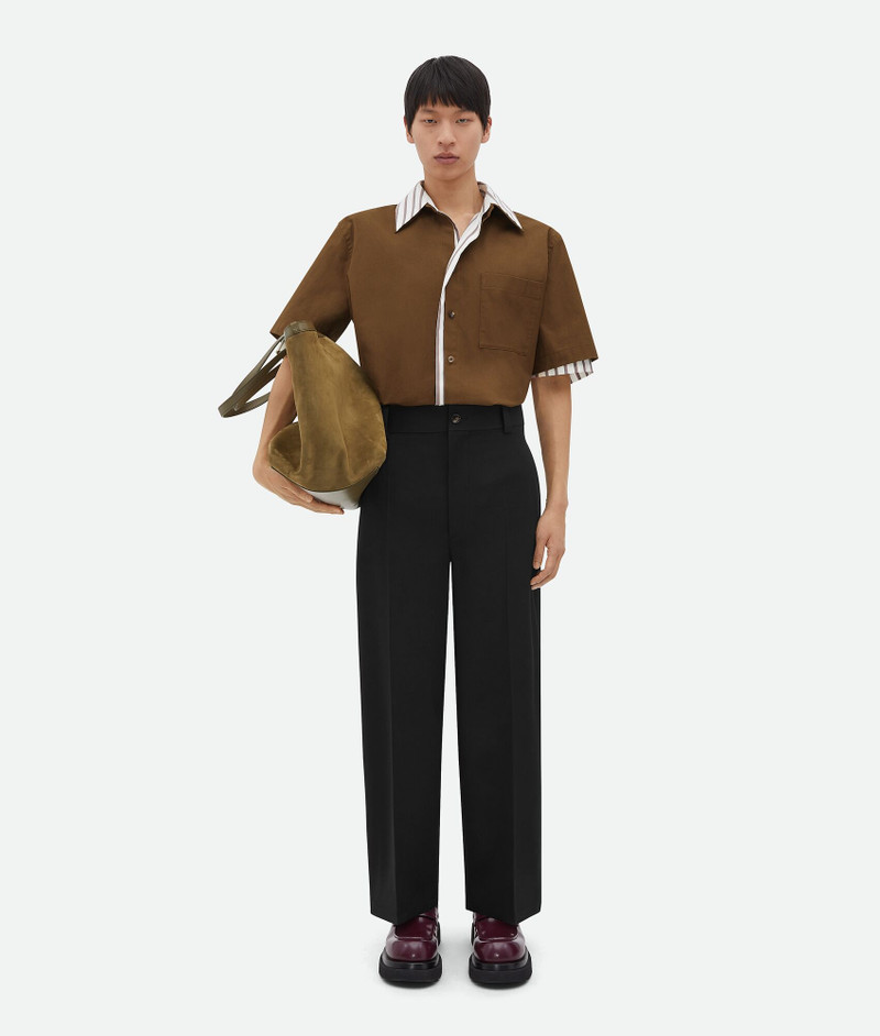 Sartorial Wool Cropped Pants 4