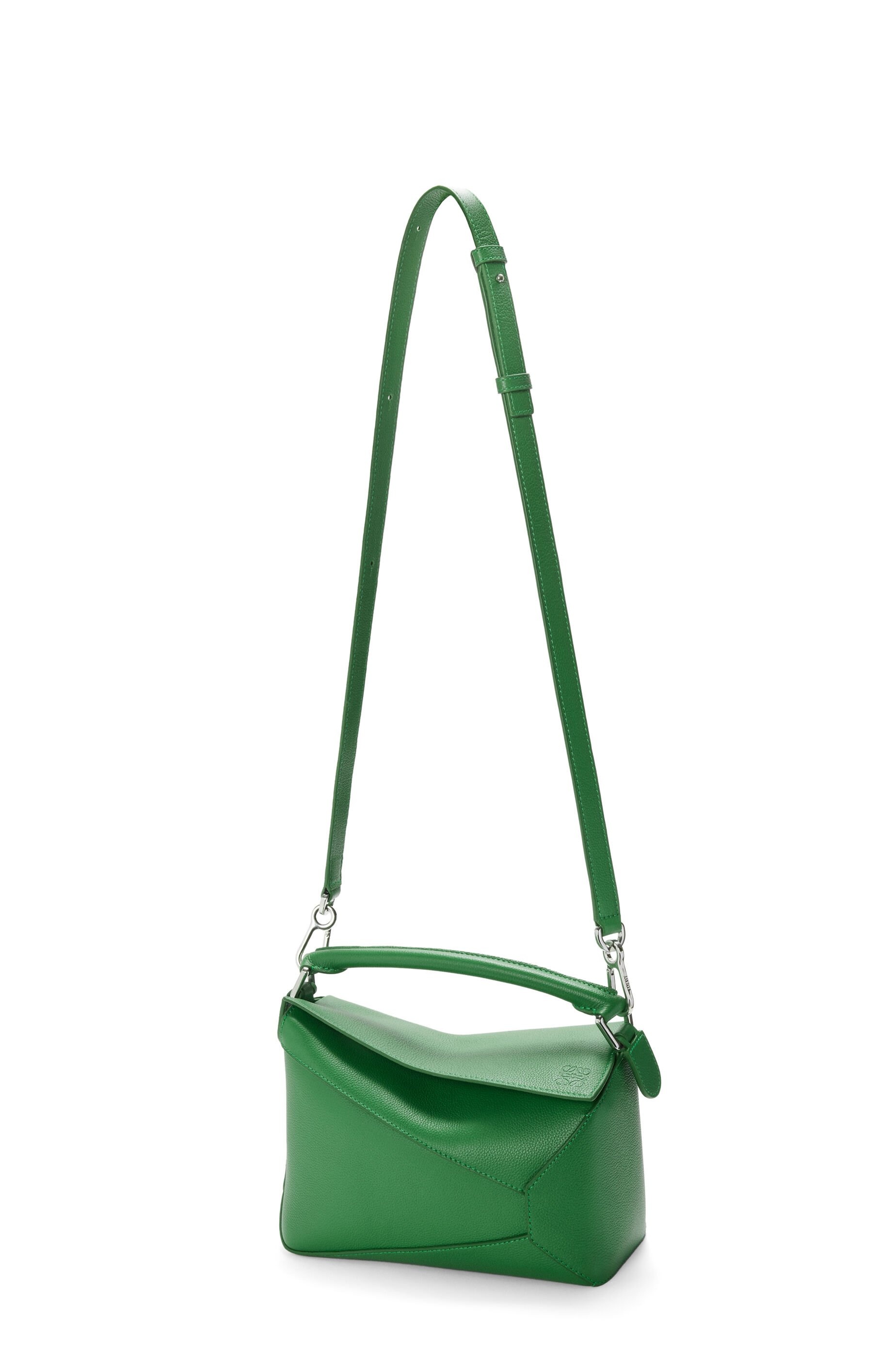 Small Puzzle bag in soft grained calfskin - 8
