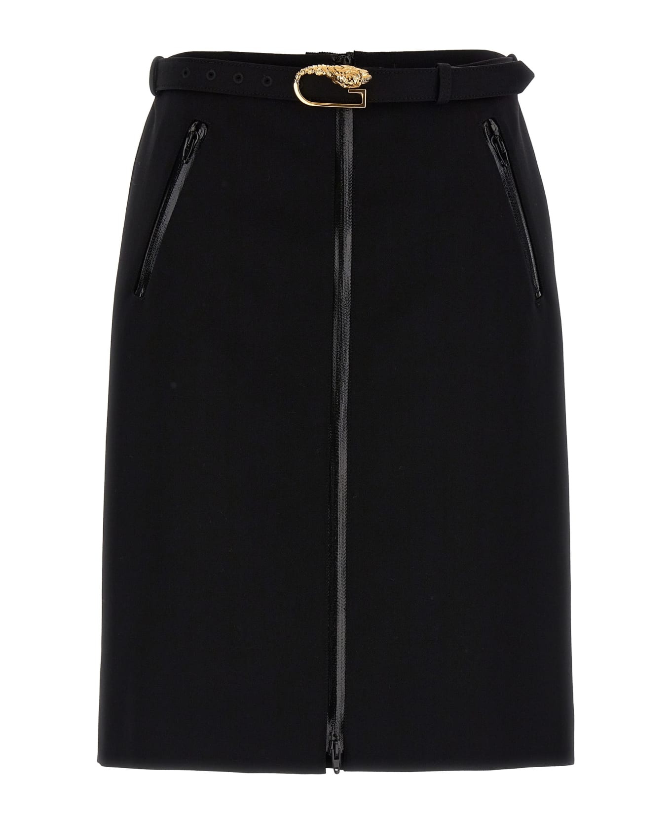 スカート GUCCI Wool skirt with removable belt GUCCI Wool Skirt With Removable Belt | italist | REVERSIBLE