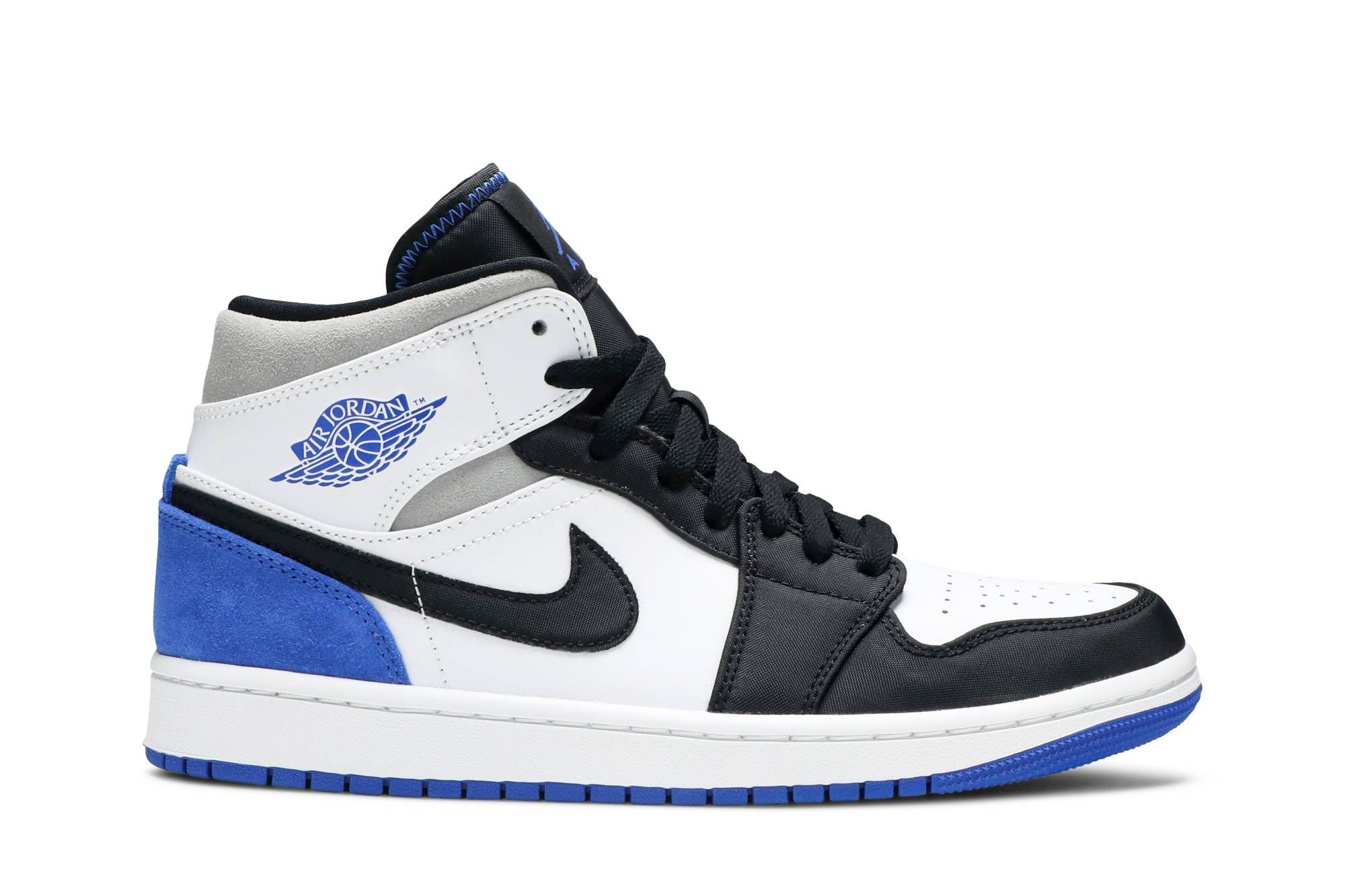 Air Jordan 1 Mid SE 'Royal Black Toe' - 1