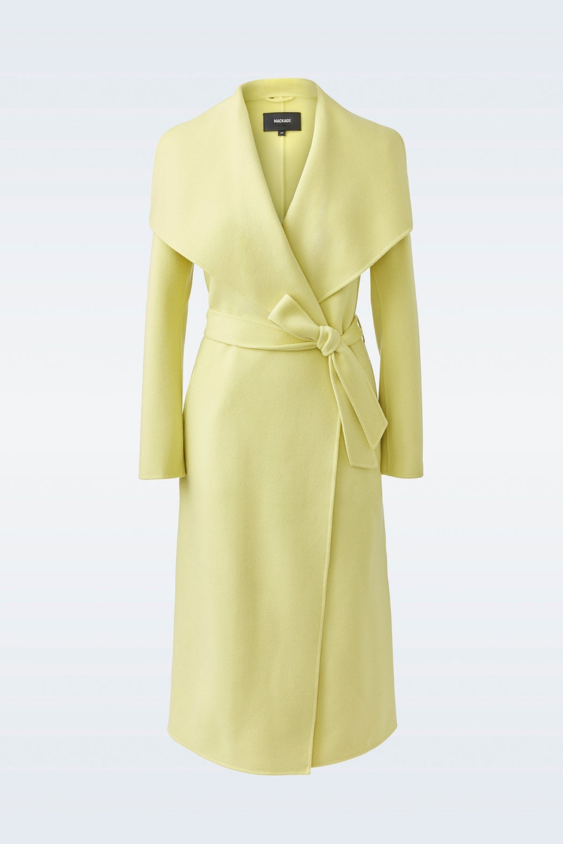 MAI-CN Double-face wool wrap coat 1