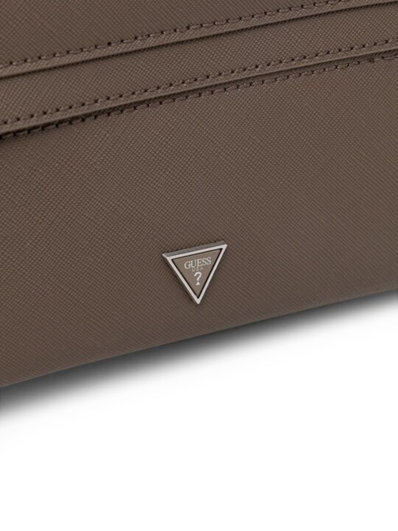 small Milano double-zip logo wash bag 5