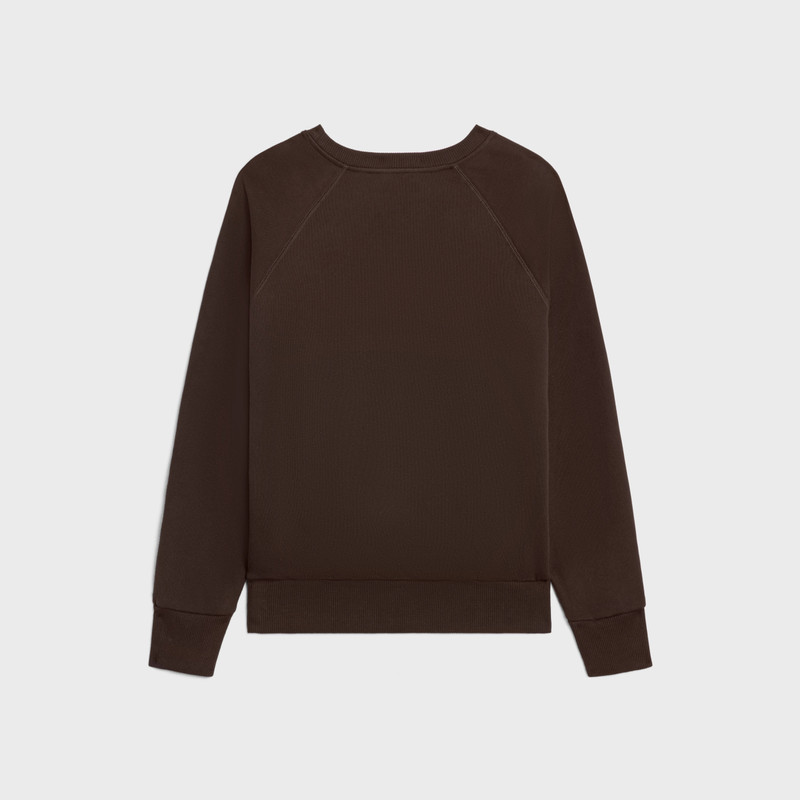 CELINE Celine Triomphe sweatshirt in cotton fleece outlook