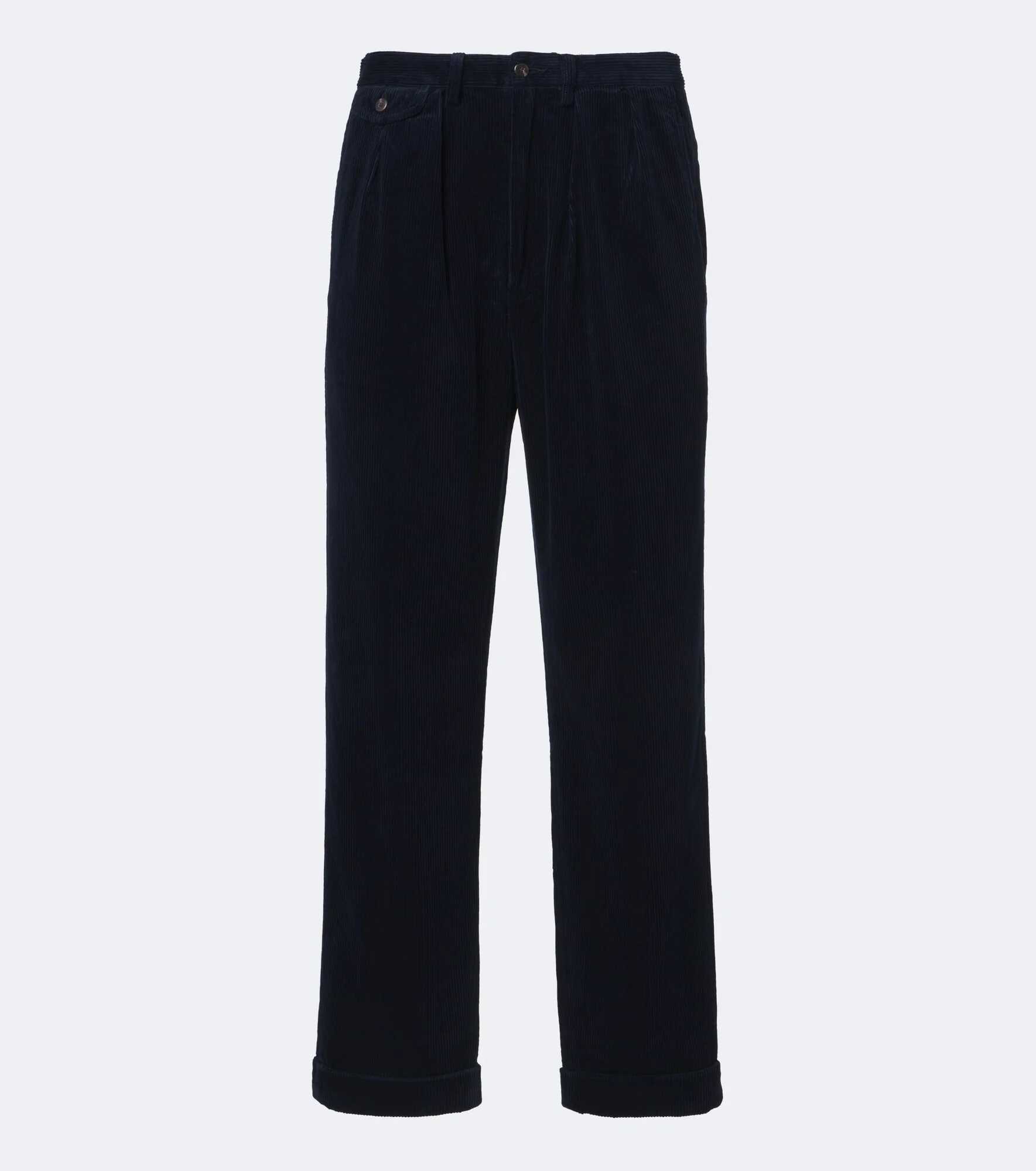 Whitman cotton corduroy straight pants - 1