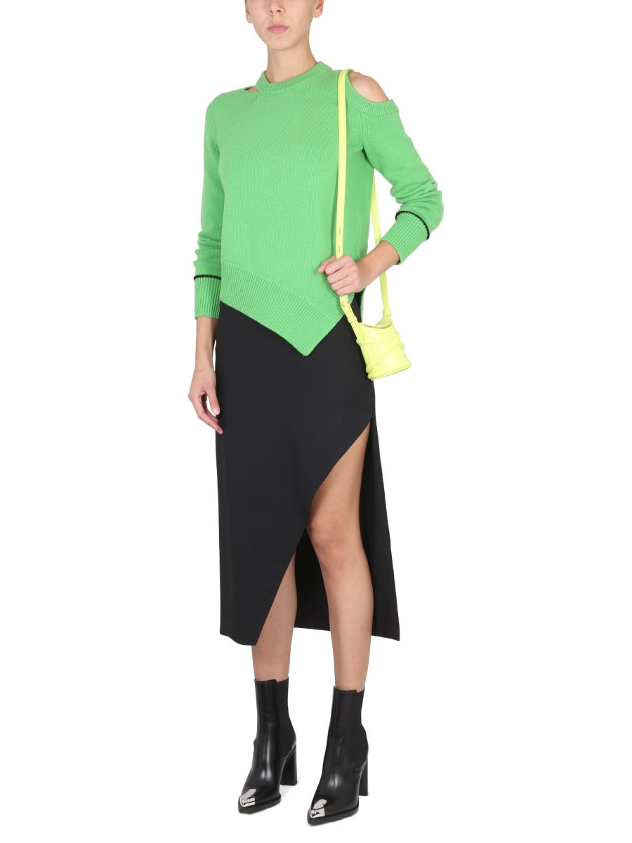 Alexander Mcqueen Women Sweater With Bare Shoulders - 2