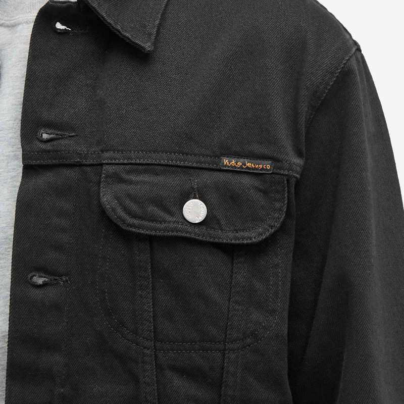 Nudie Jeans Co Danny Rinsed Denim Jacket 5