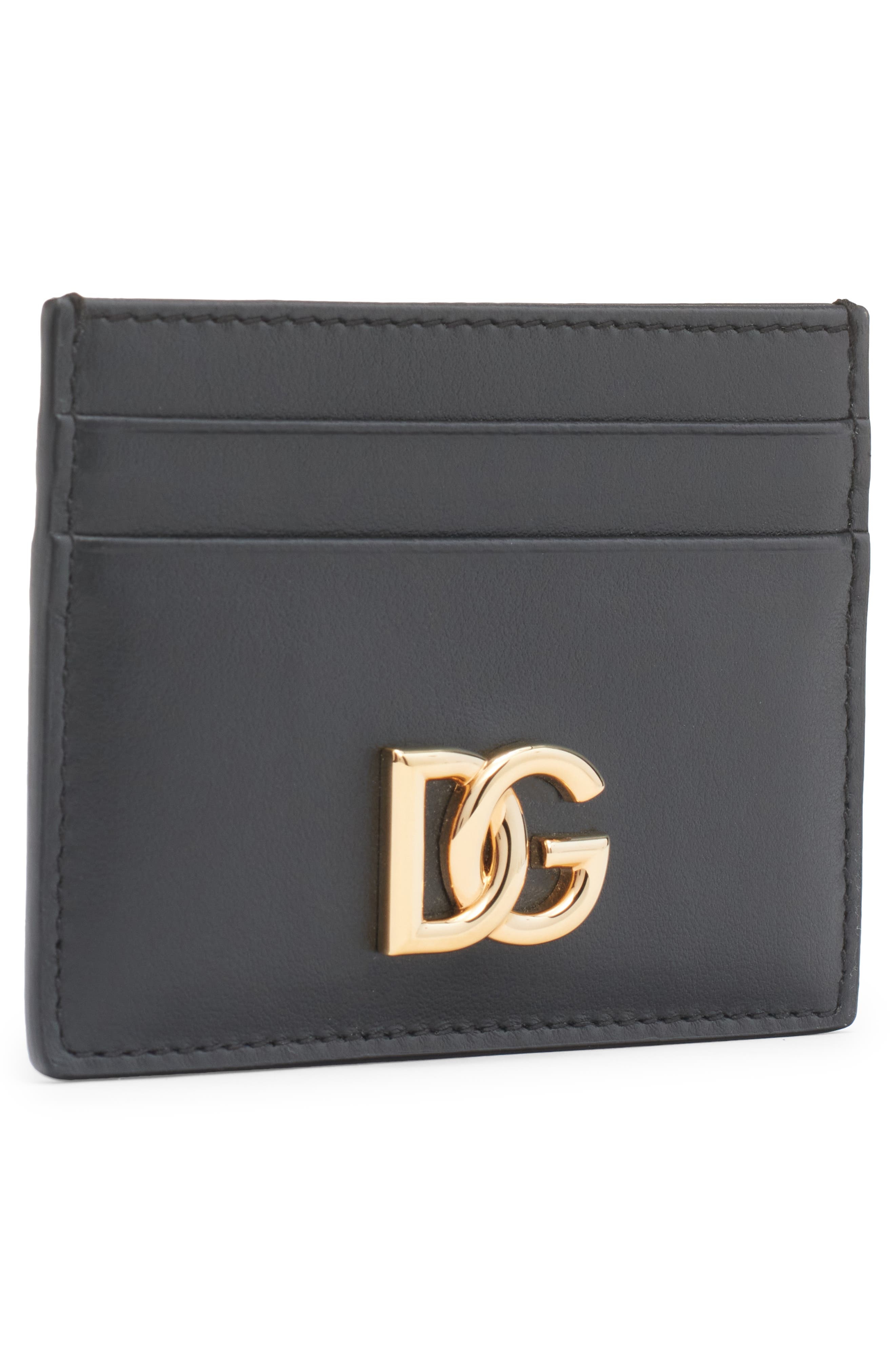 DG Logo Leather Card Case - 2