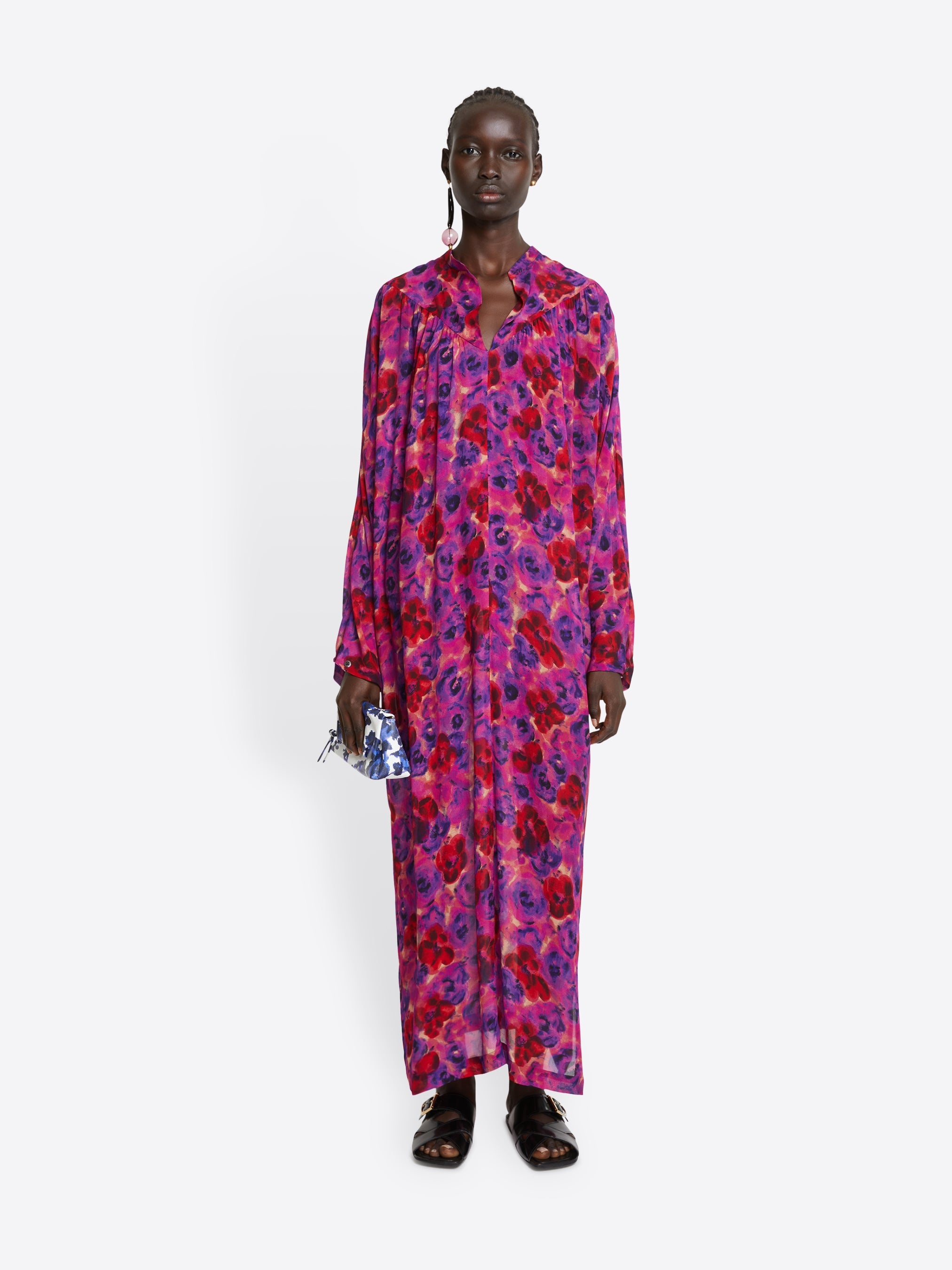 FLORAL MAXI DRESS - 2