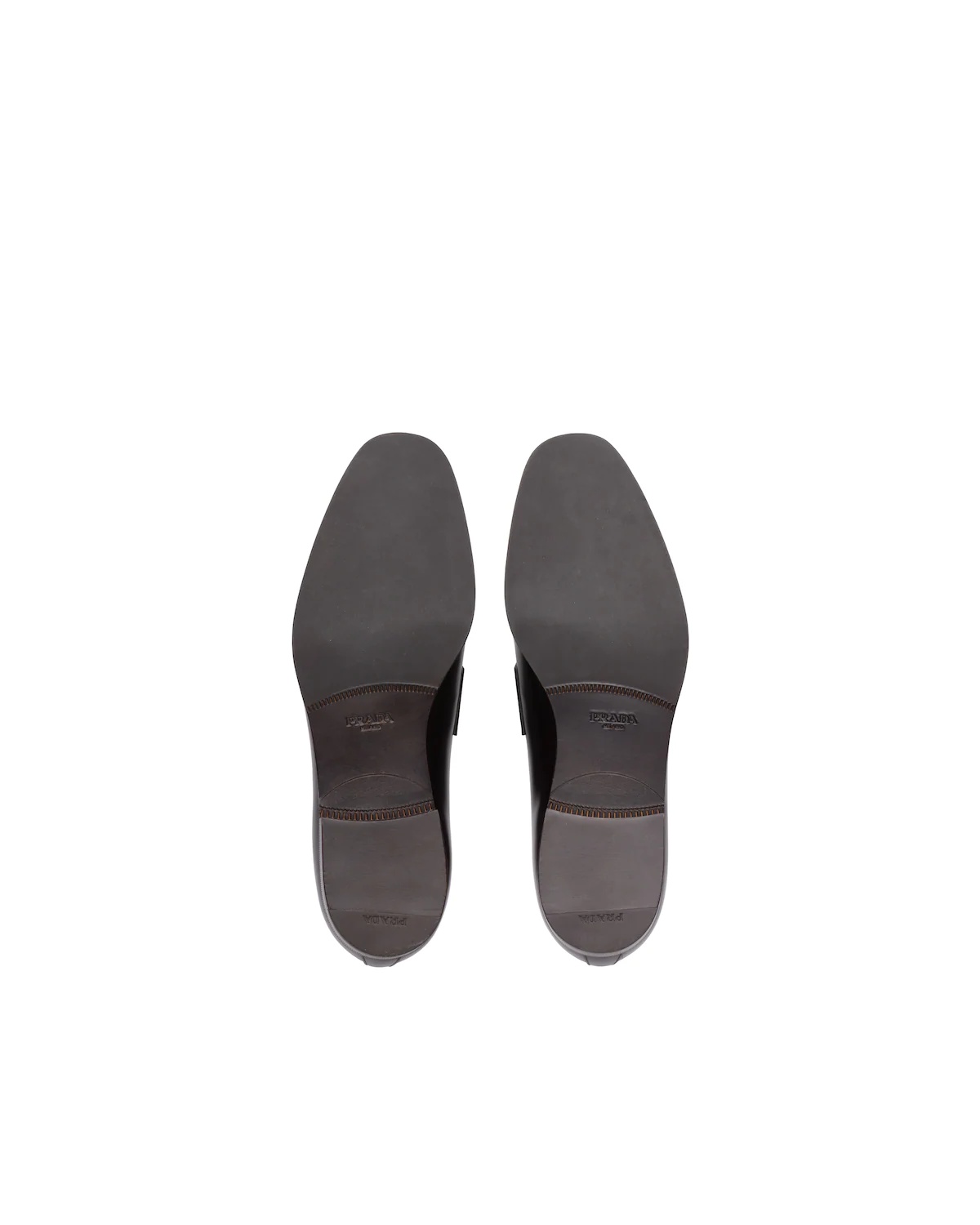 Brushed leather loafers - 6