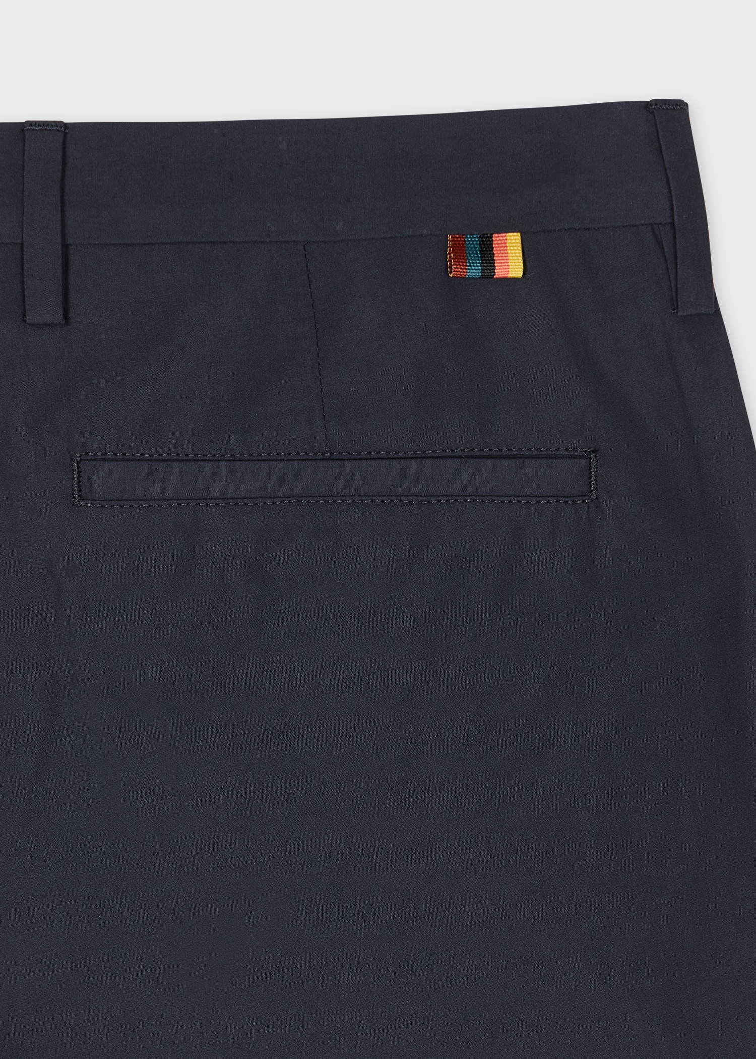Slim-Fit Dark Navy Poplin Chinos - 2