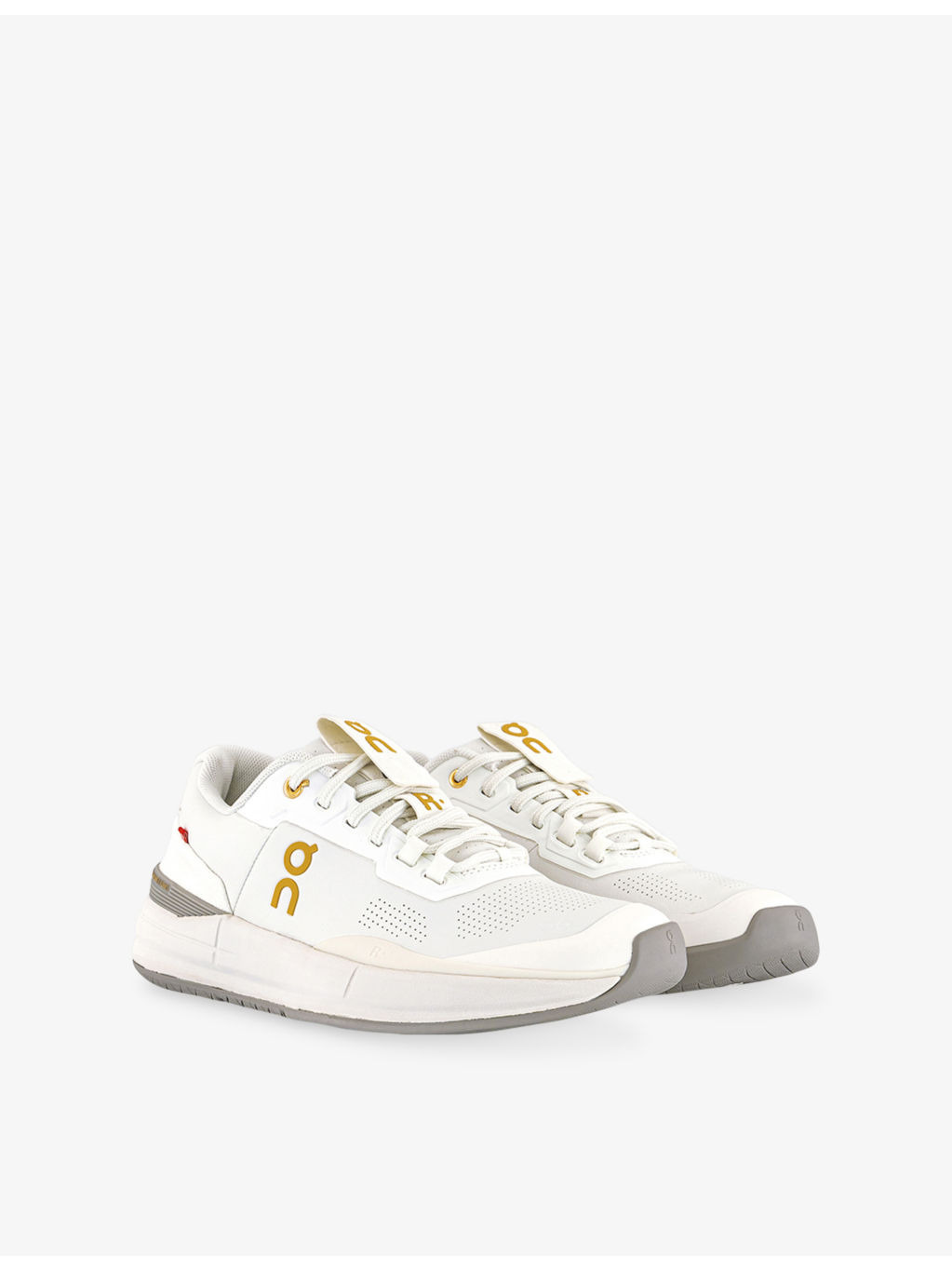 The Roger Pro Ace Faux-Leather Low-Top Trainers - 3