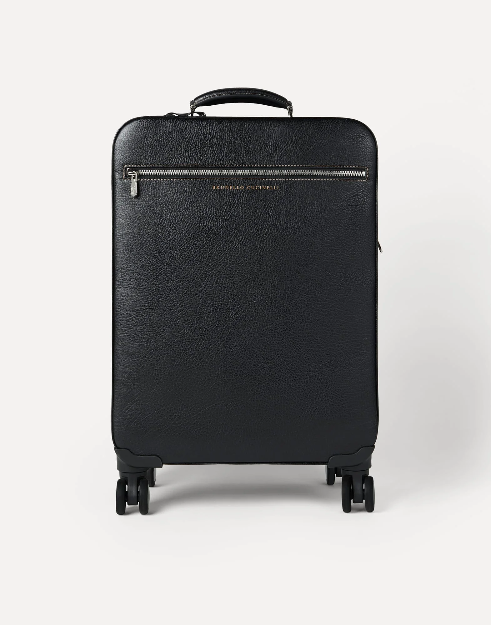 Grained calfskin suitcase - 1