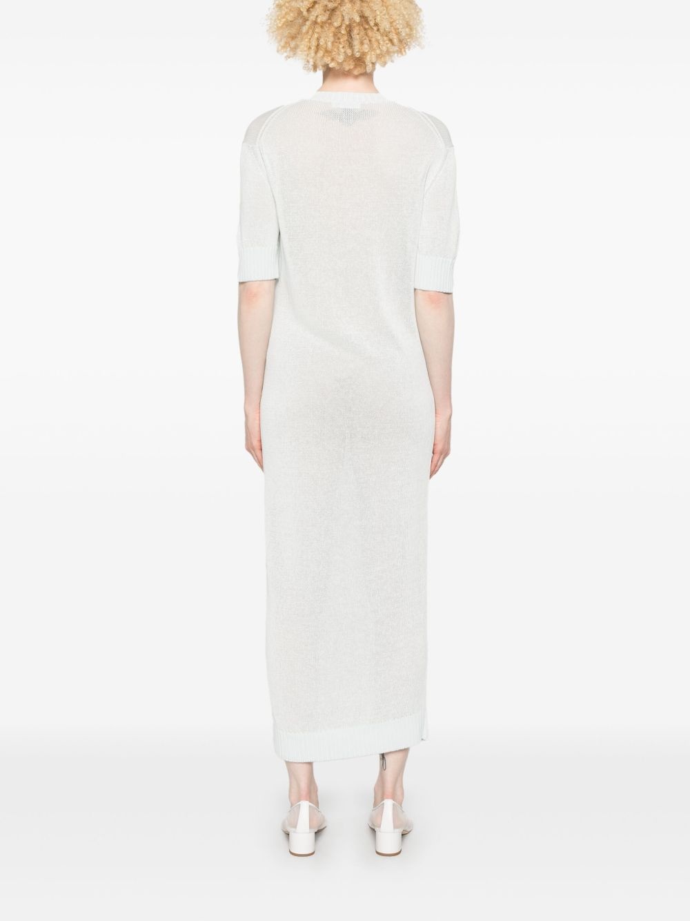 knitted midi dress - 4