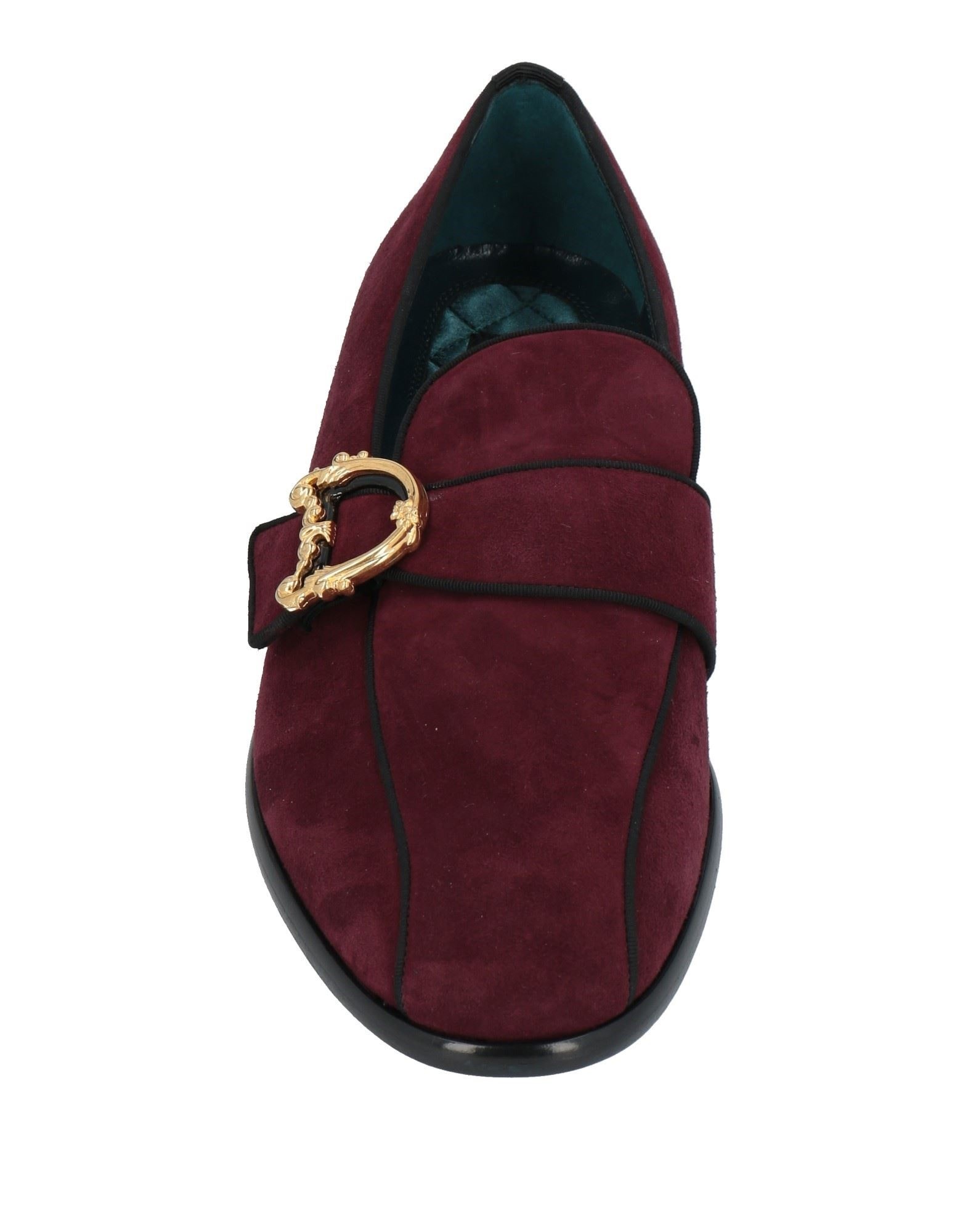 Burgundy Men's Loafers - 4