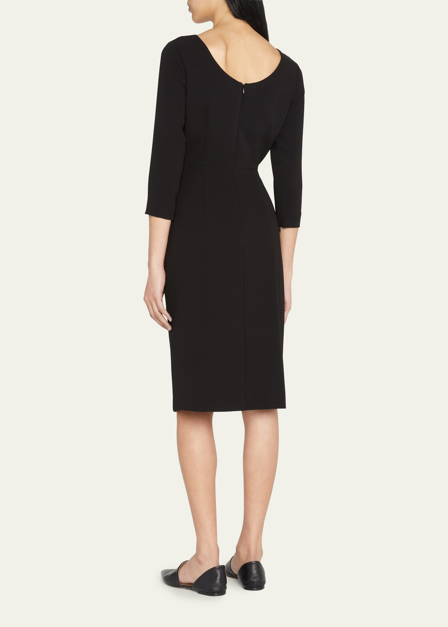 Varetta Admiral Crepe Sheath Dress - 3