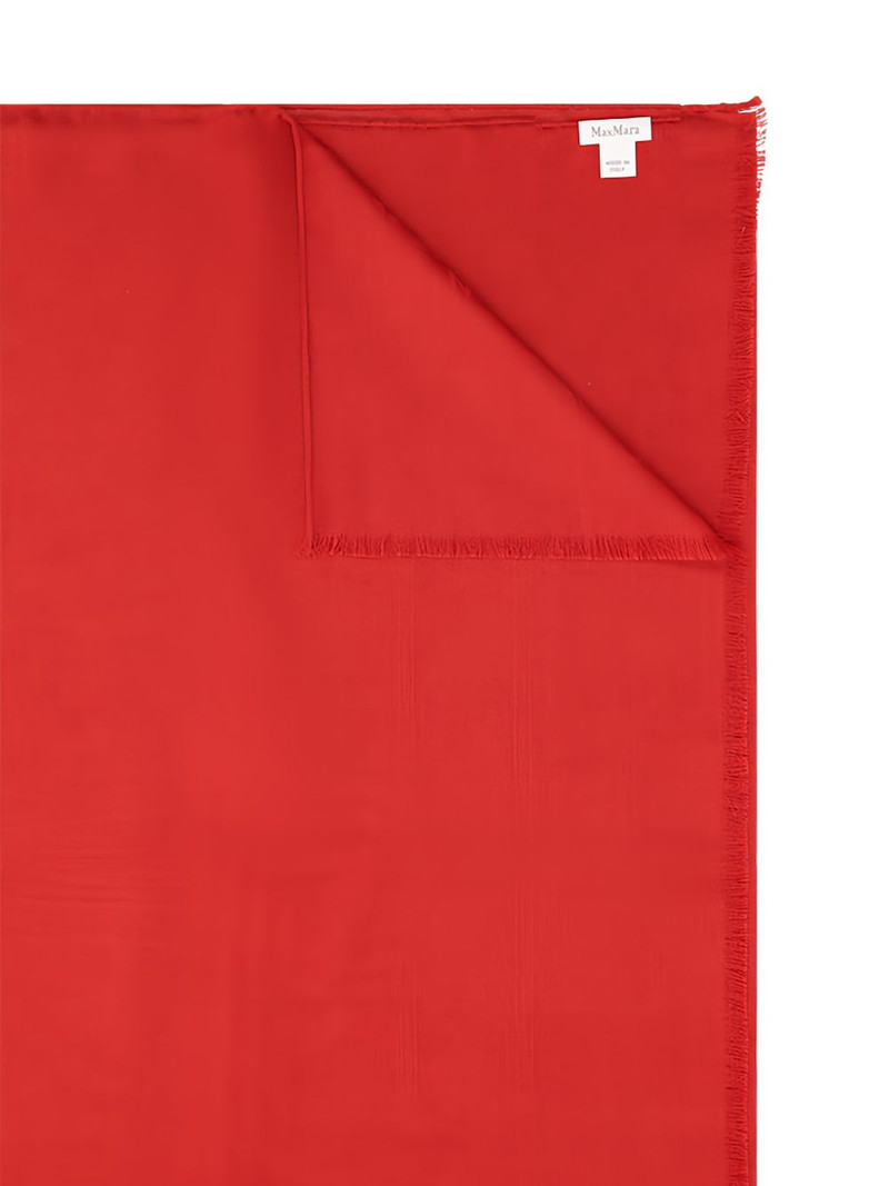 Max Mara fringed scarf outlook