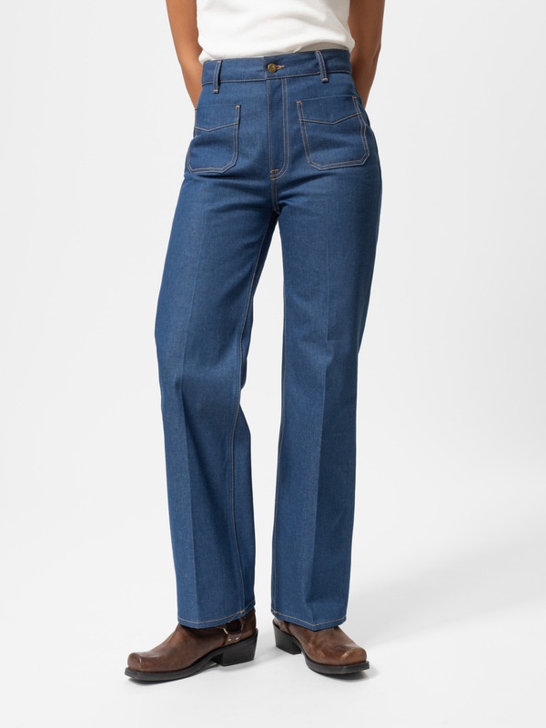 Holly Western Denim Pants - 4