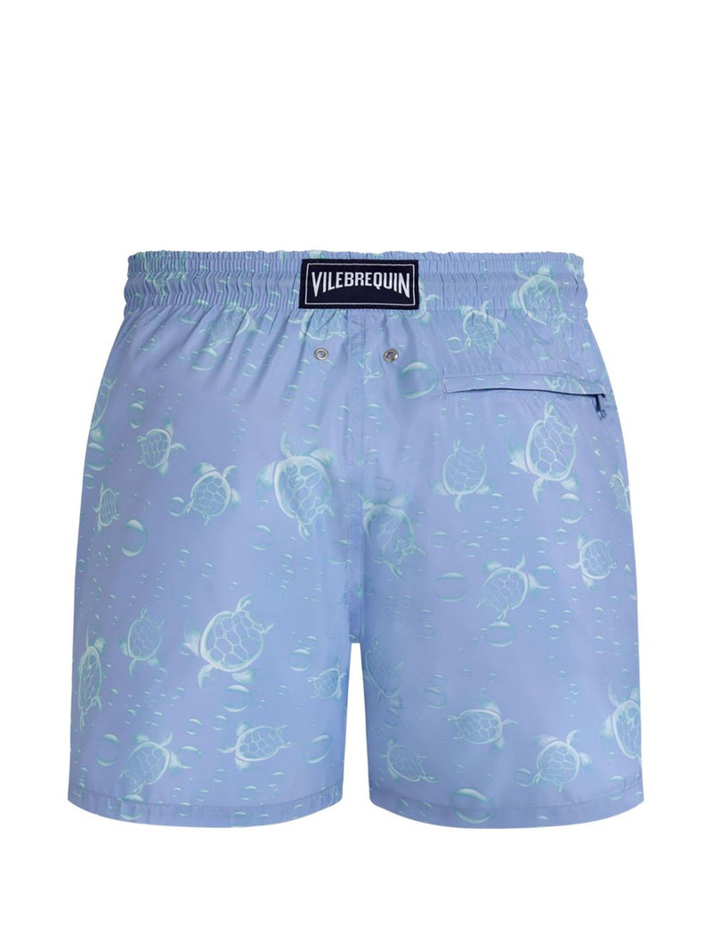 Vilebrequin turtle-print drawstring swim shorts outlook