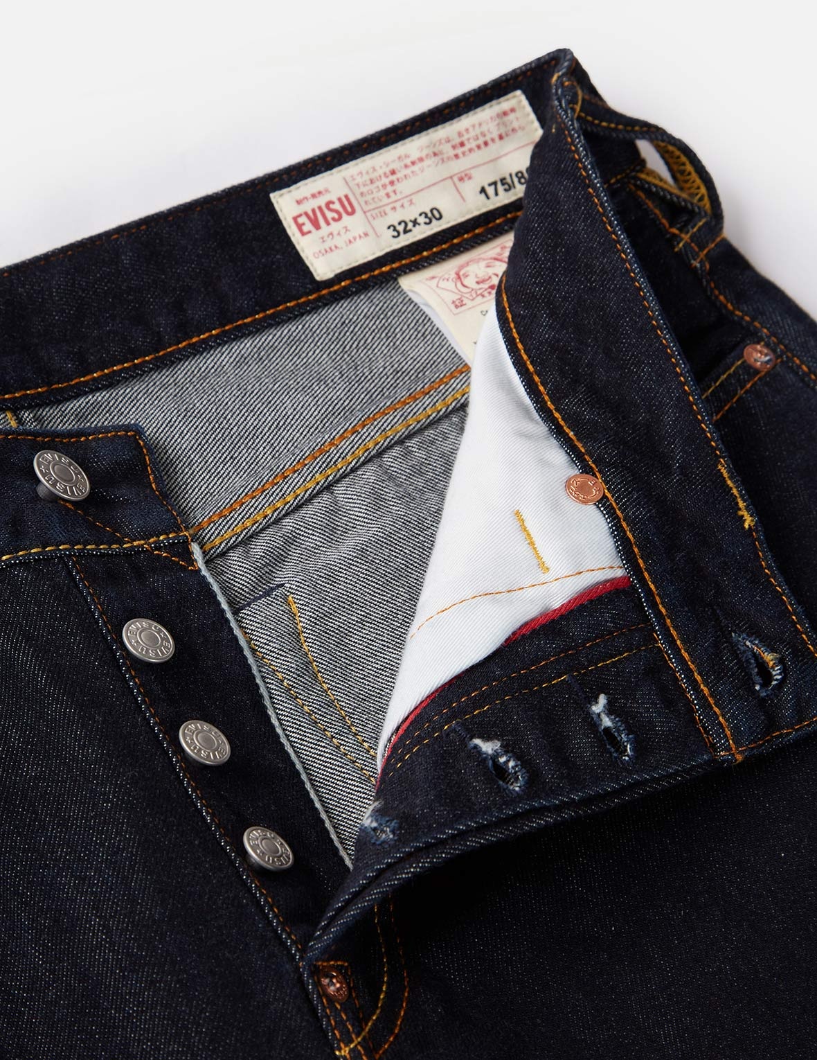 GODHEAD DARUMA AND KAMON SLIM STRAIGHT FIT JEANS #2010 - 8