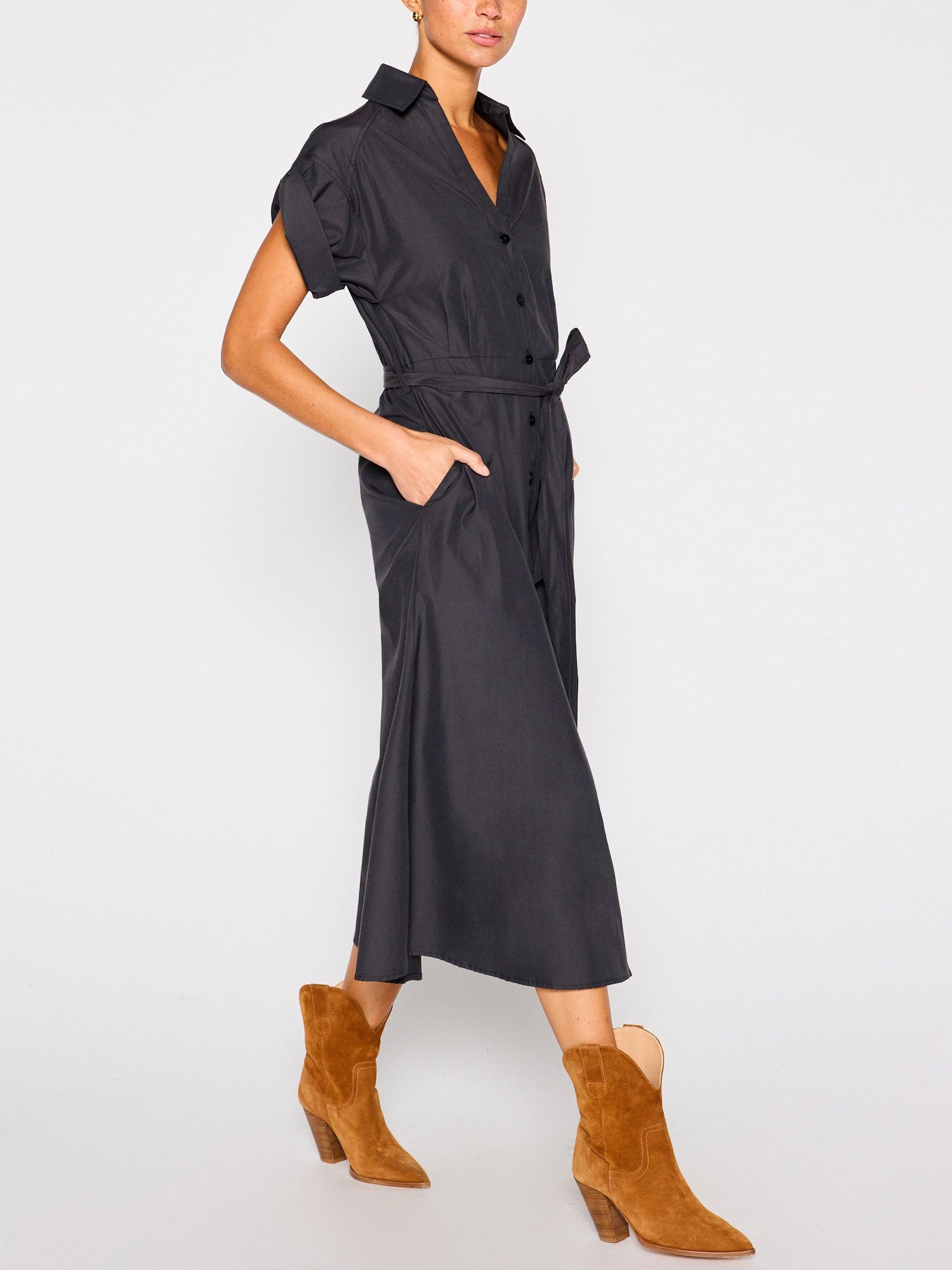 The Fia Belted Dress - 4